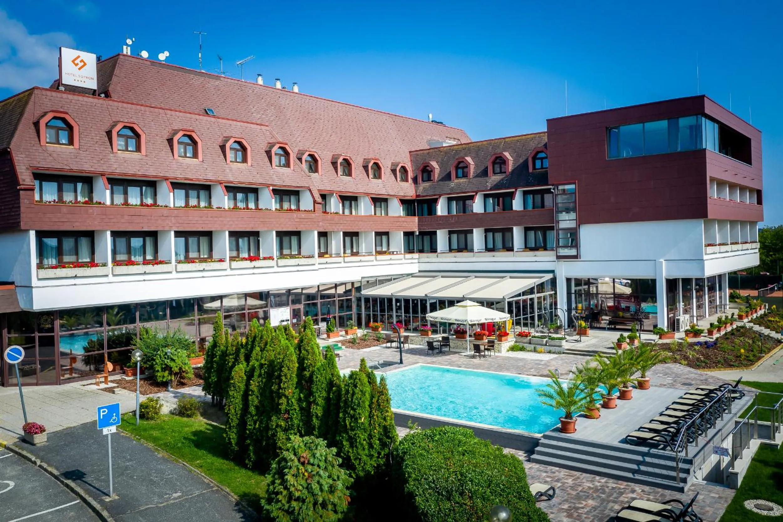 Property building in Hotel Sopron