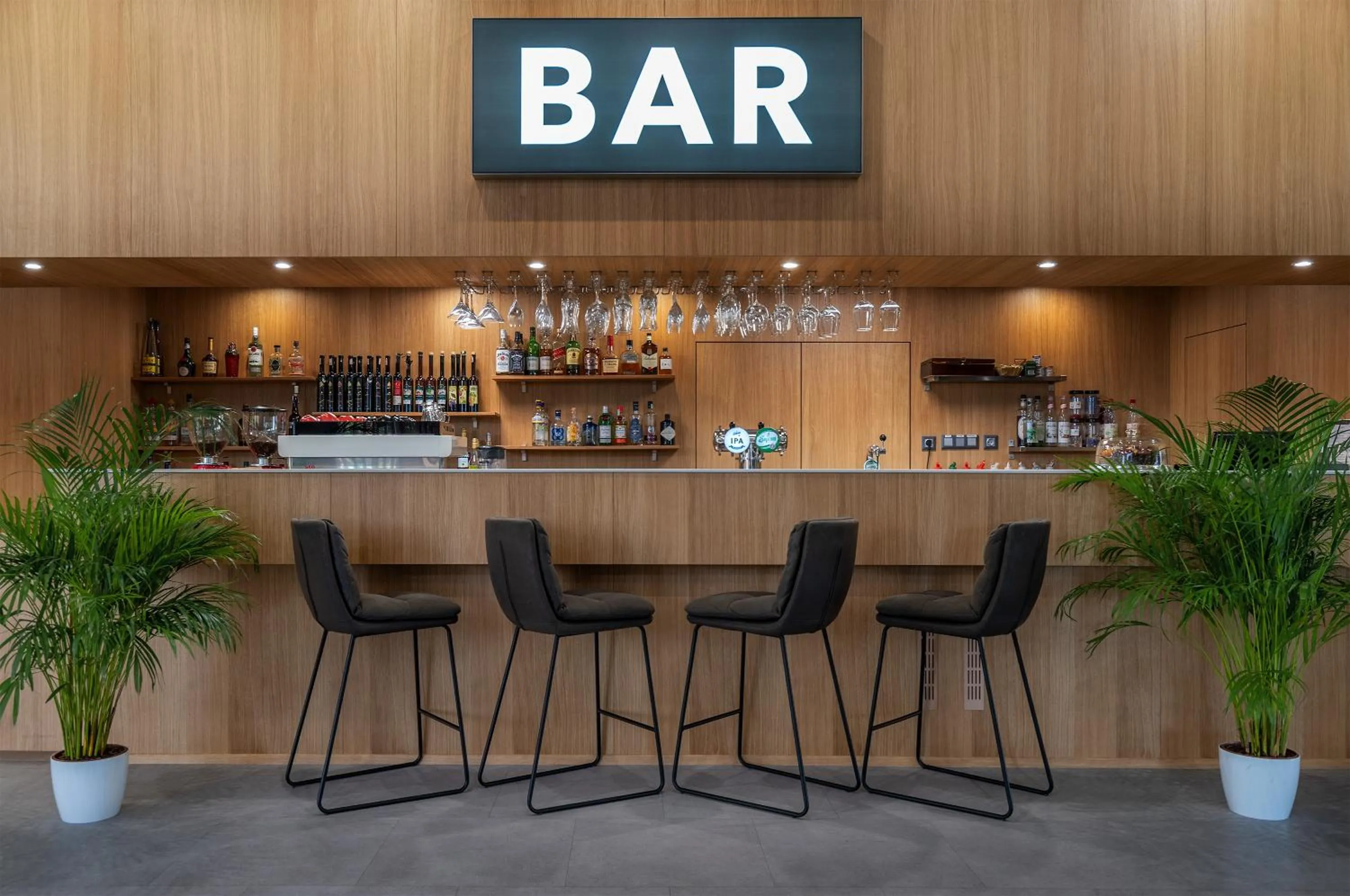 Lounge or bar in Hotel Sopron