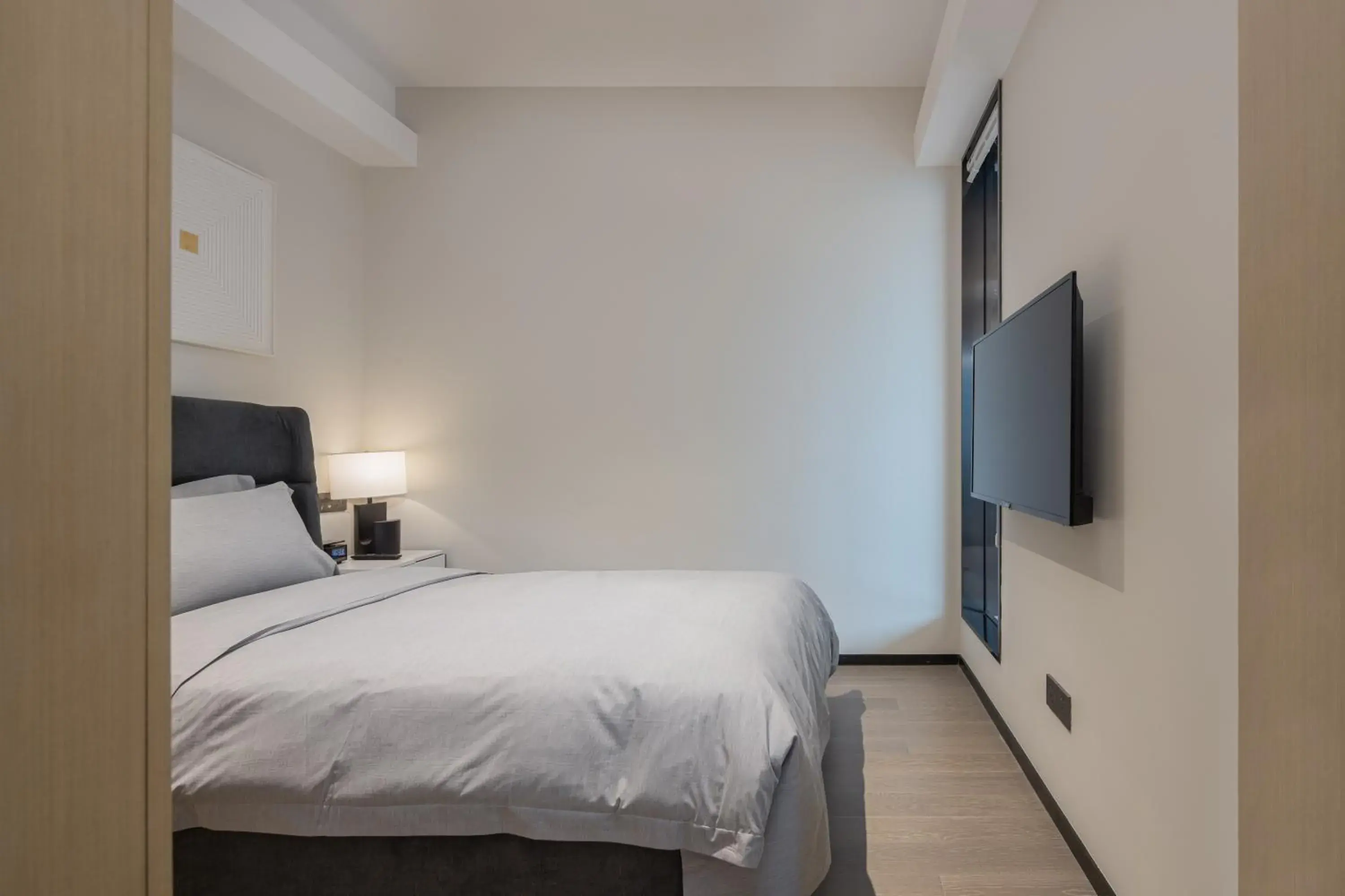 Bed in ParcVue Hotel Residence Nanjing Bed in ParcVue Hotel Residence Nanjing