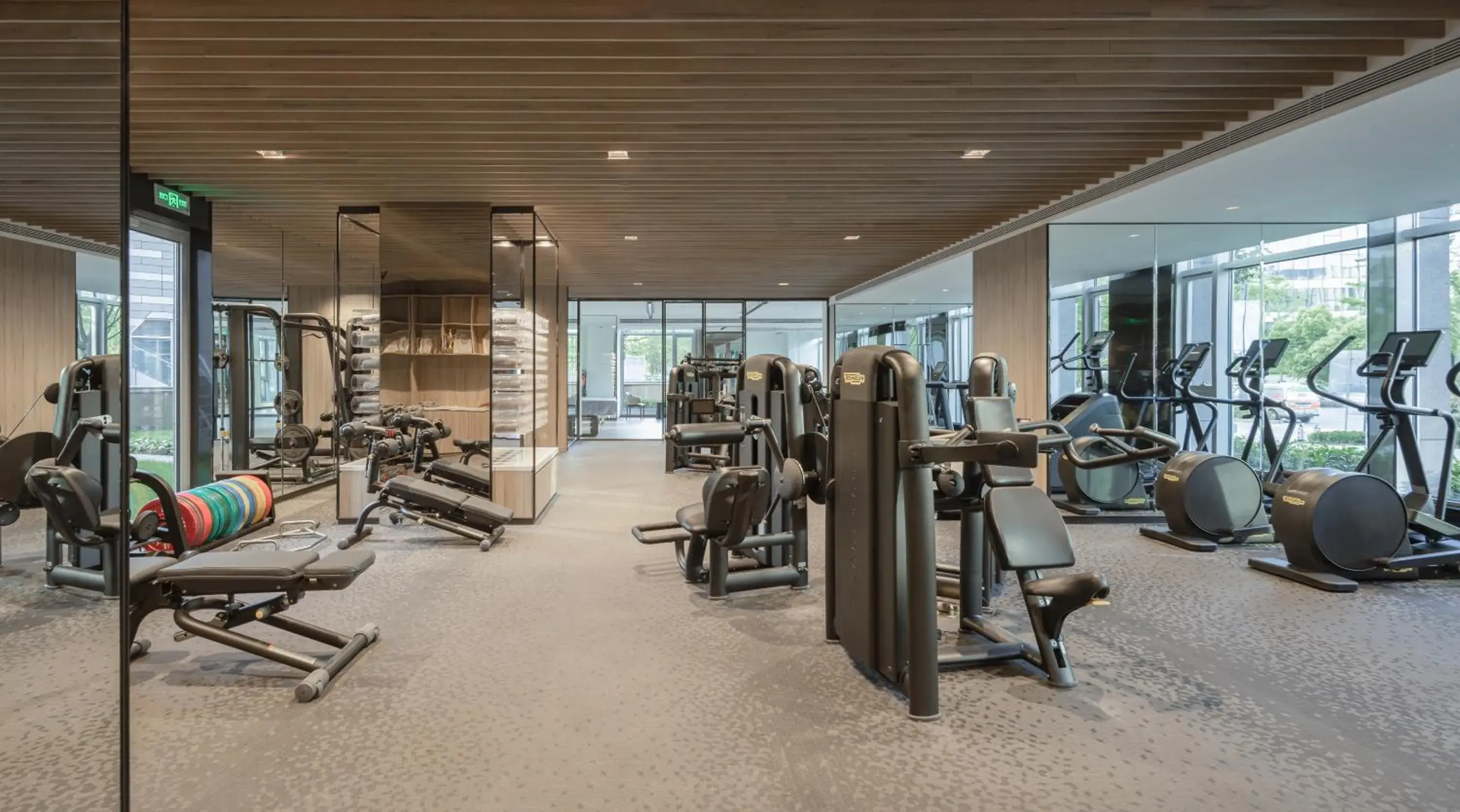 Fitness centre/facilities in ParcVue Hotel Residence Nanjing Fitness centre/facilities in ParcVue Hotel Residence Nanjing