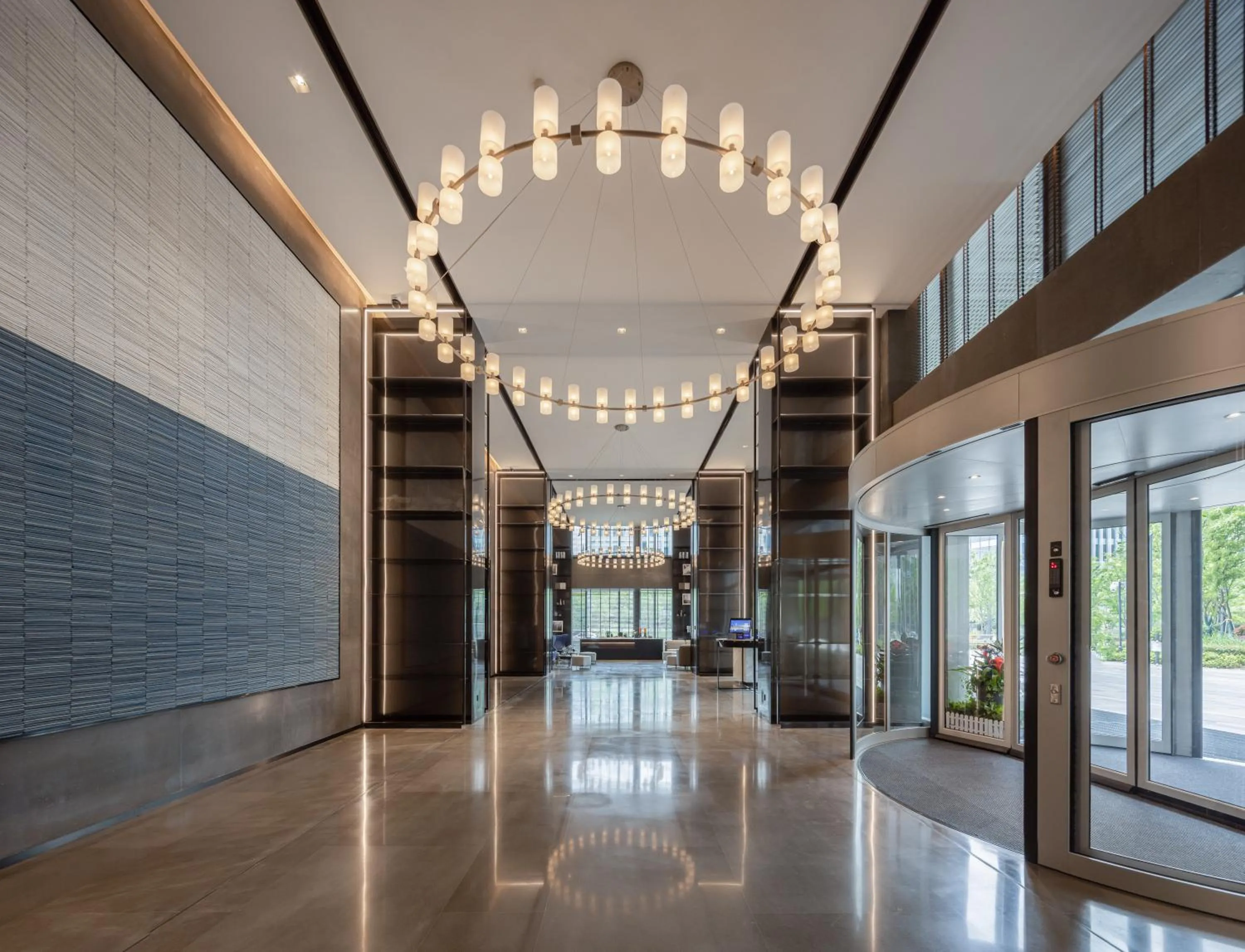Lobby or reception in ParcVue Hotel Residence Nanjing