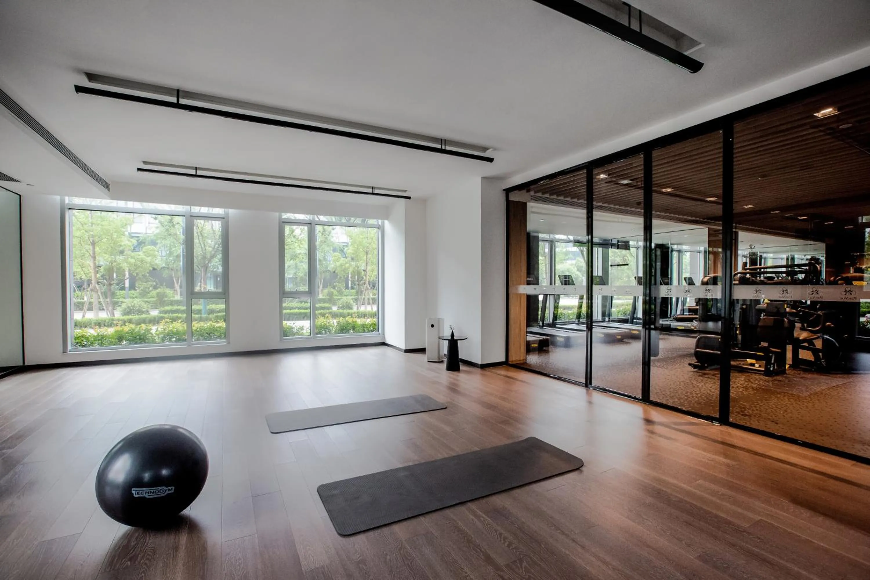 Fitness centre/facilities in ParcVue Hotel Residence Nanjing