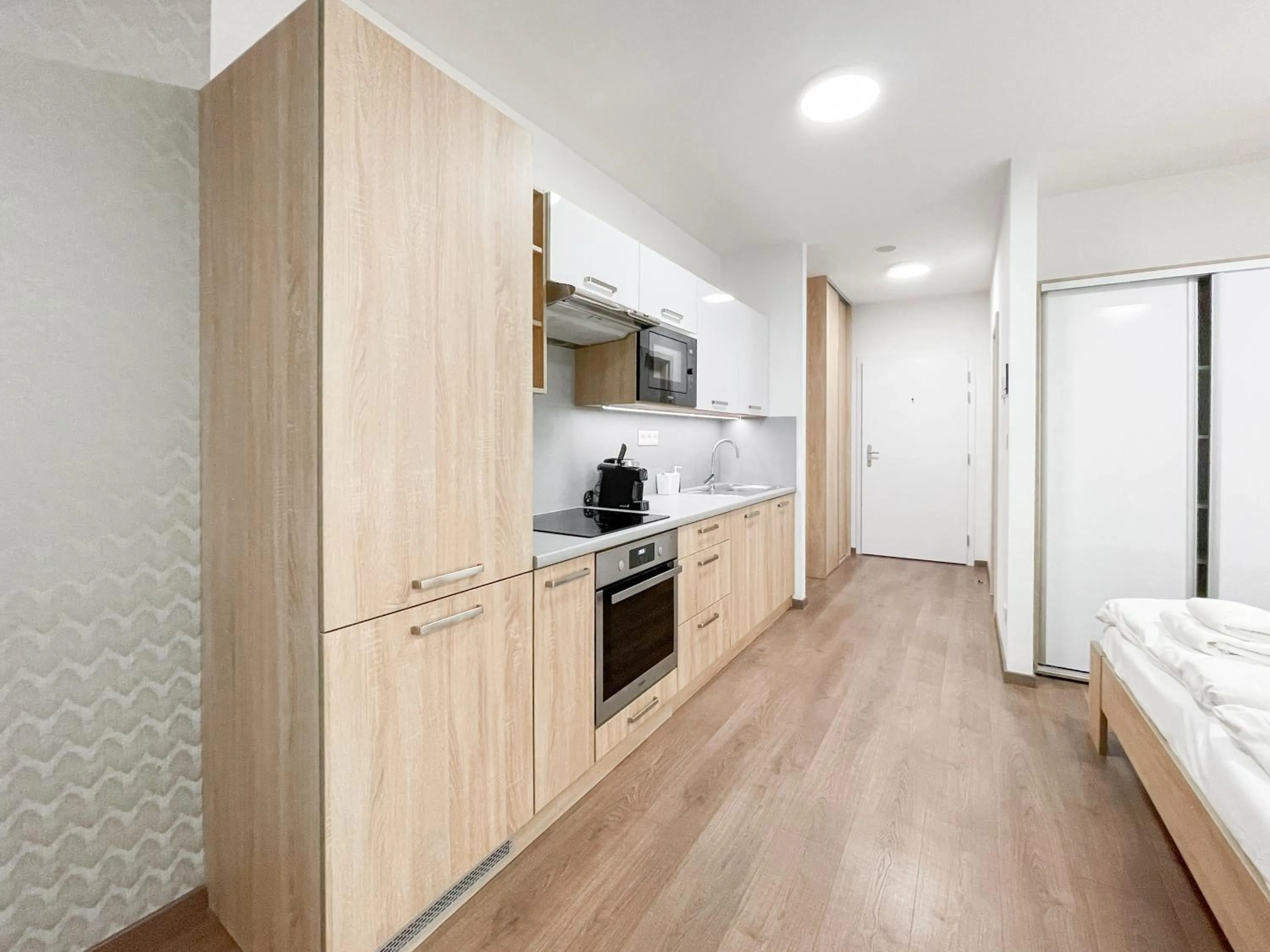 Bed in Metropolitan Star Apart Hotel