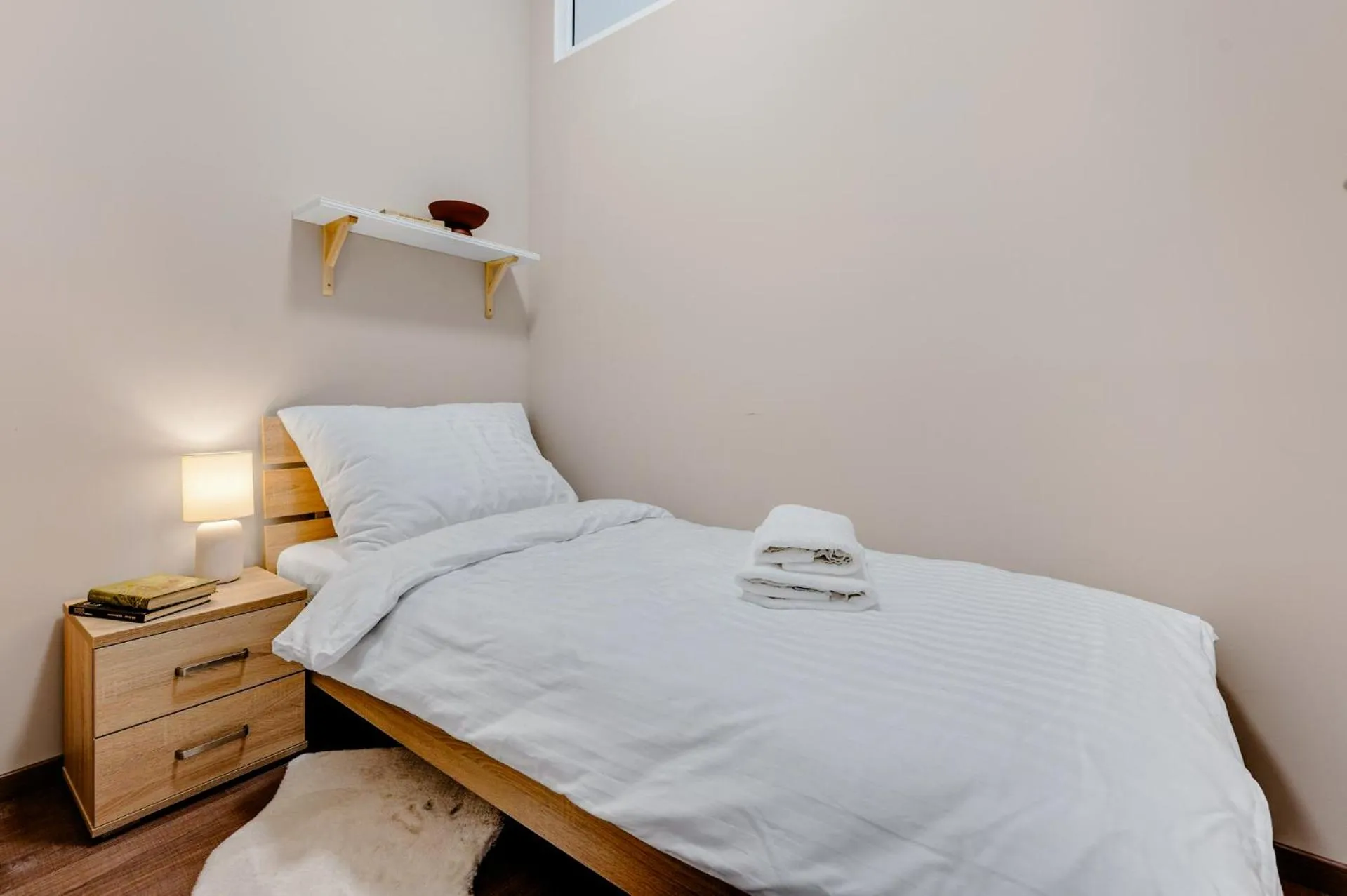 Bed in Metropolitan Star Apart Hotel