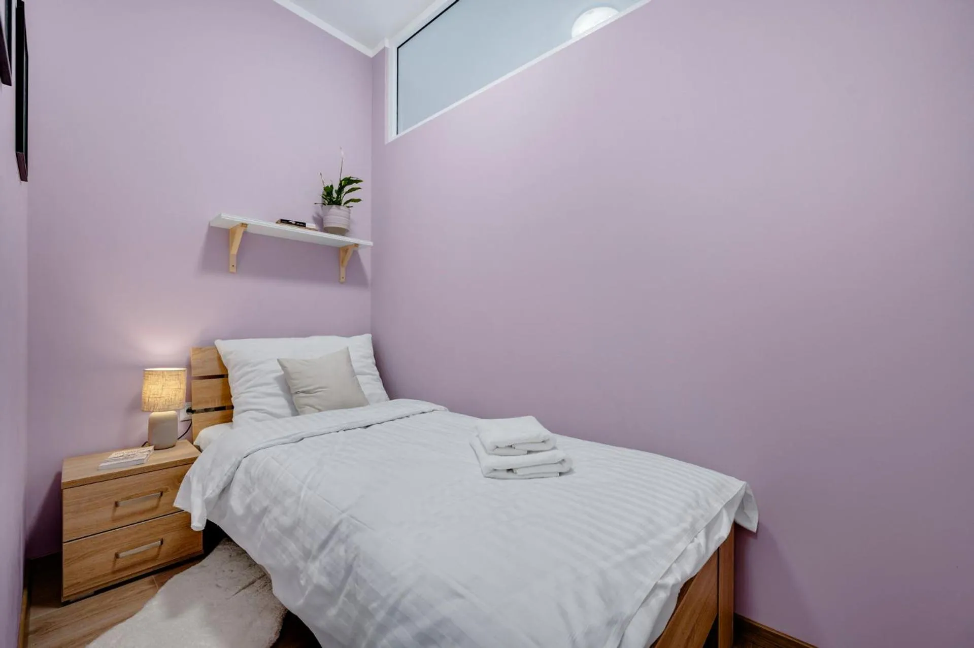 Bed in Metropolitan Star Apart Hotel