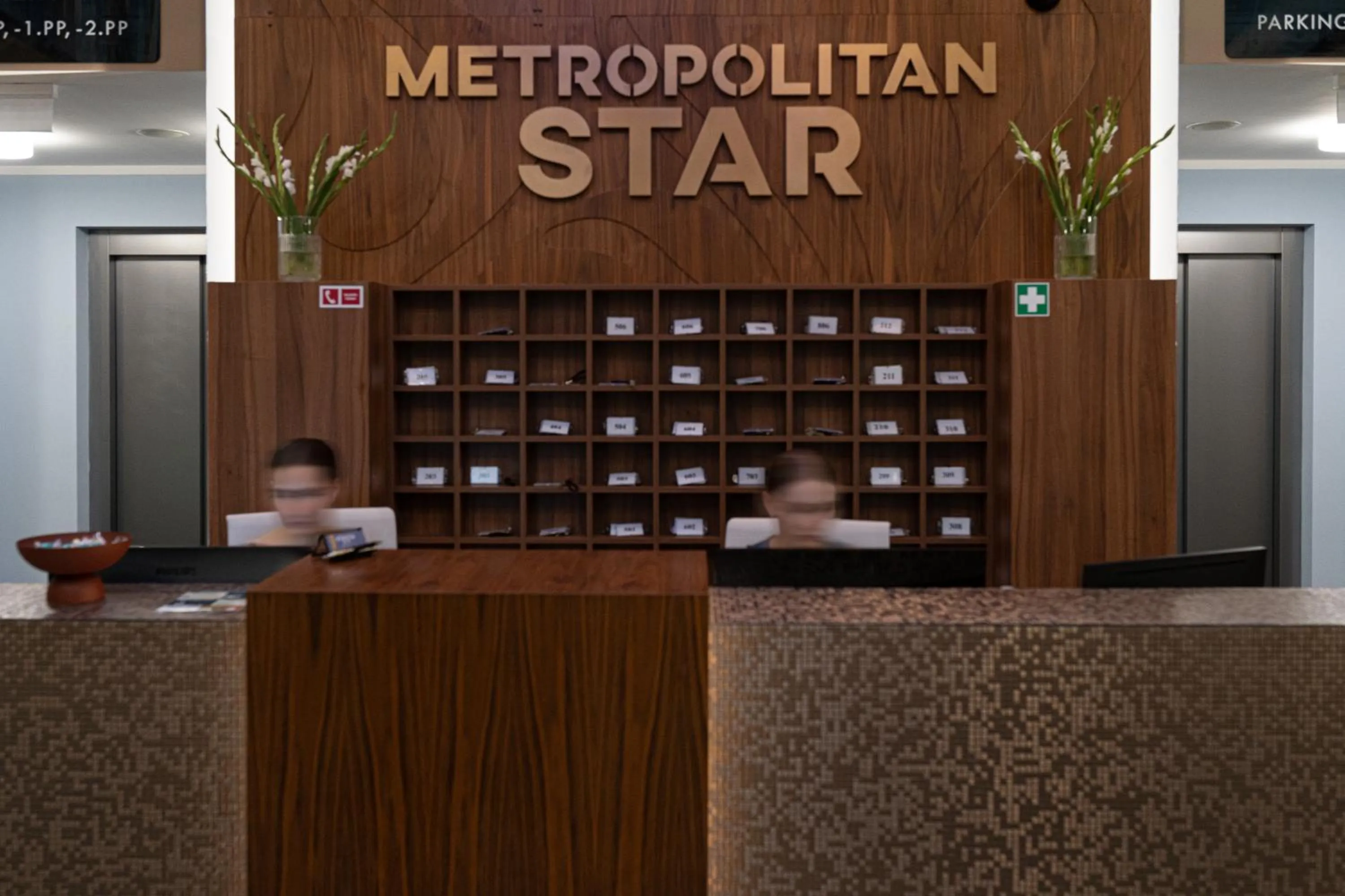 Lobby or reception in Metropolitan Star Apart Hotel