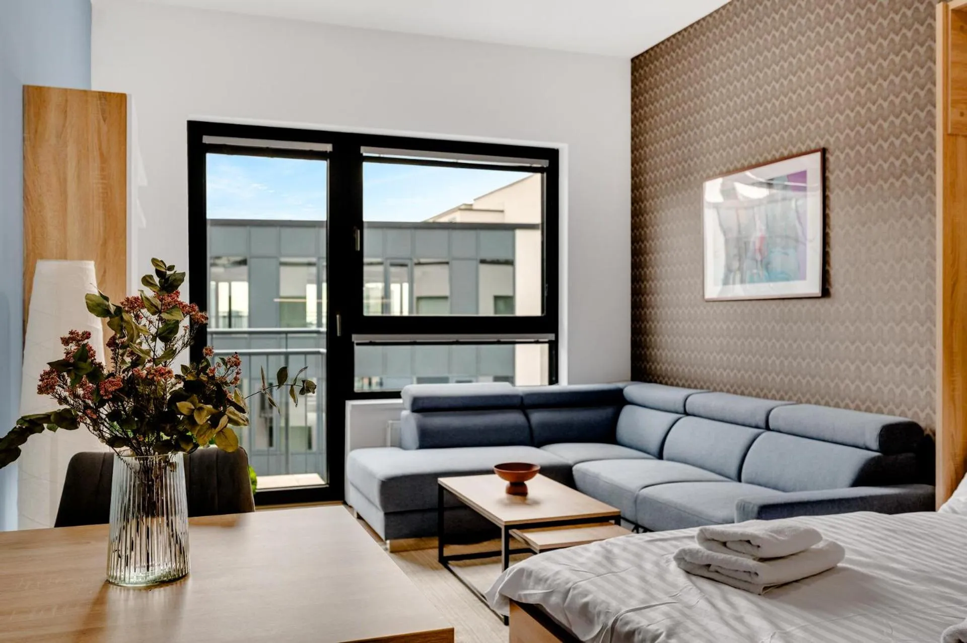 Living room in Metropolitan Star Apart Hotel