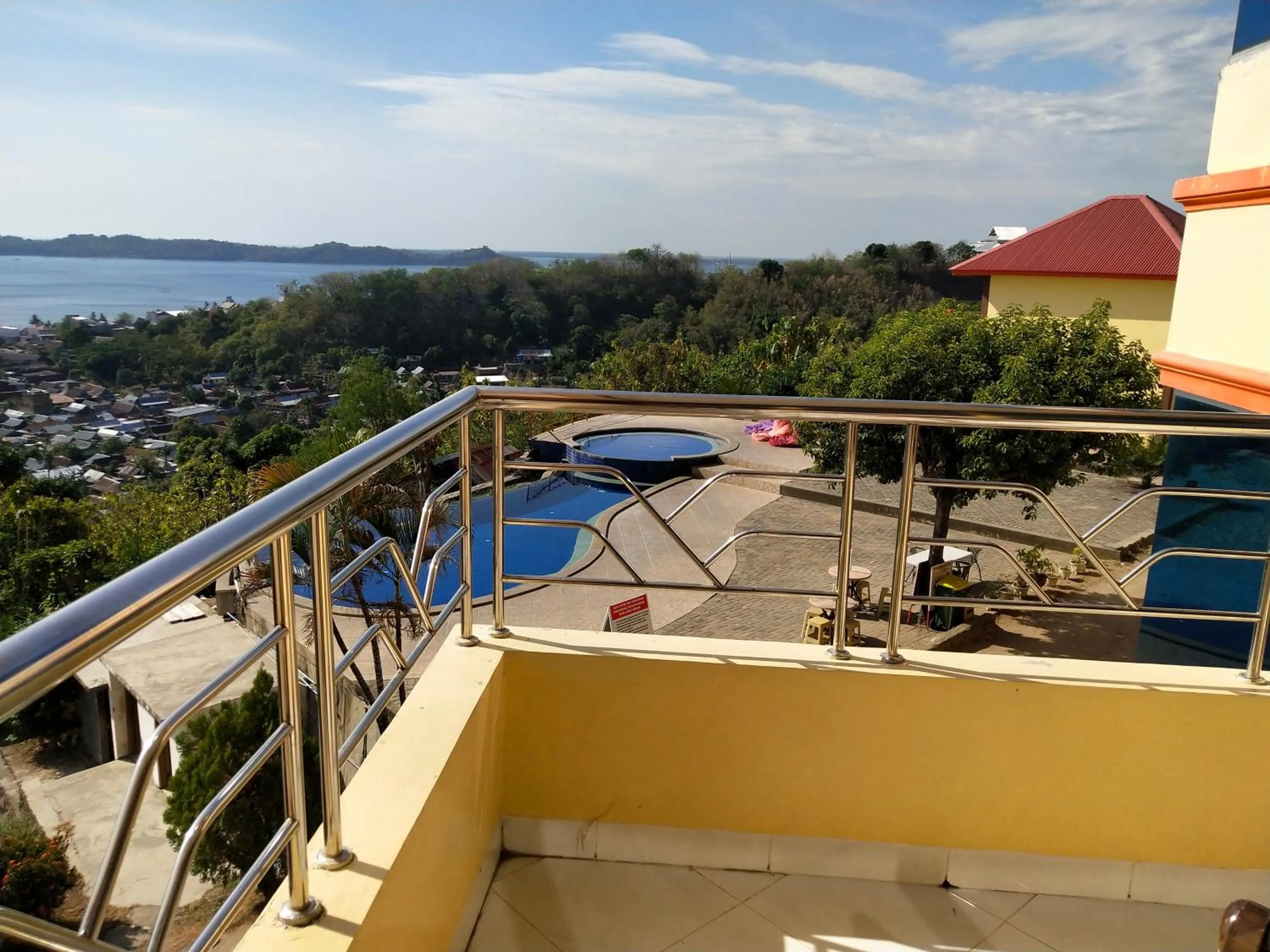 Balcony/Terrace in Bukit Kenari Hotel & Restaurant