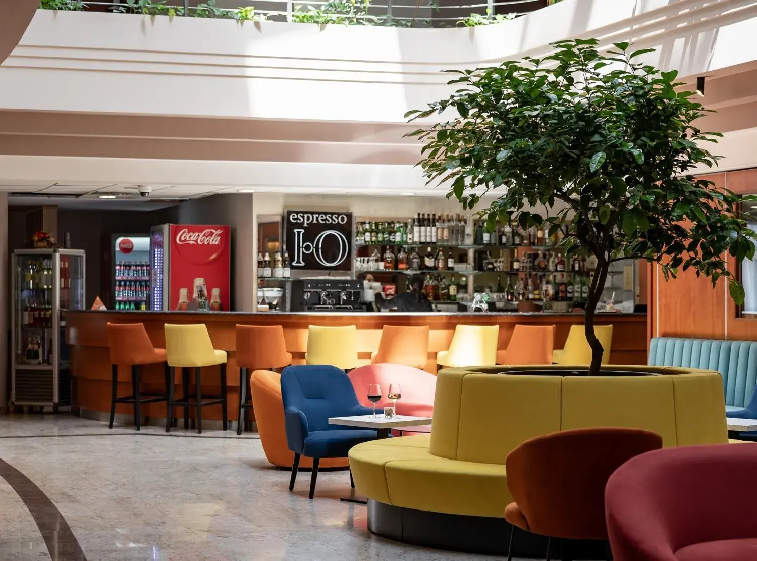 Lobby or reception in Airport Hotel Budapest Lobby or reception in Airport Hotel Budapest