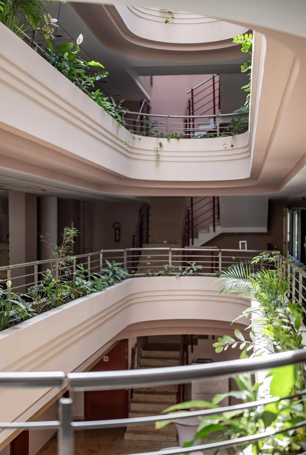 Lobby or reception in Airport Hotel Budapest