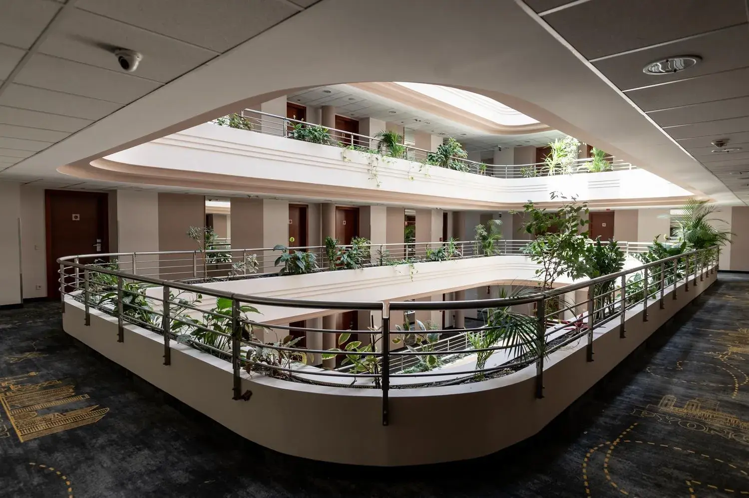 Lobby or reception in Airport Hotel Budapest Lobby or reception in Airport Hotel Budapest