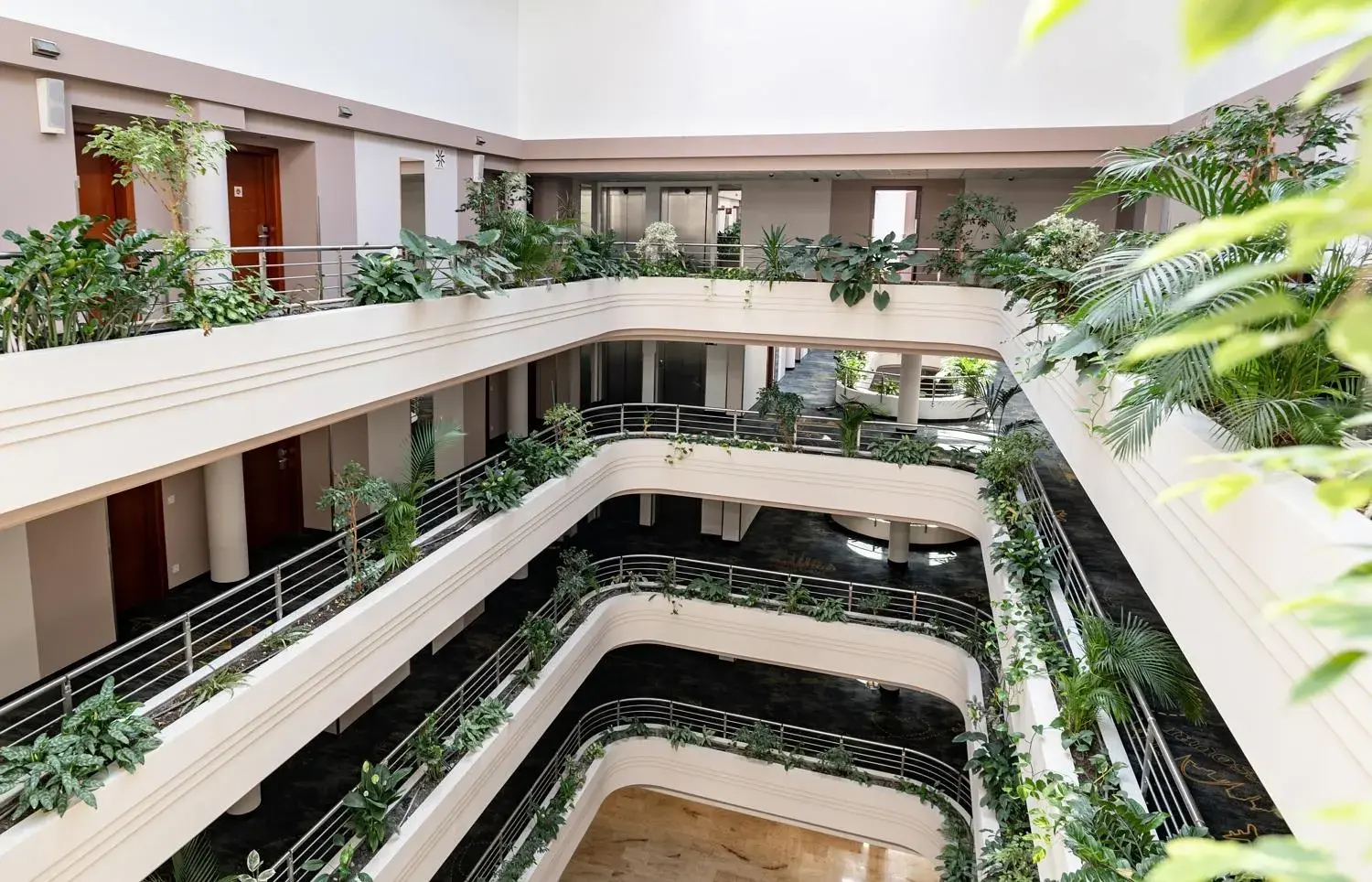 Lobby or reception in Airport Hotel Budapest Lobby or reception in Airport Hotel Budapest