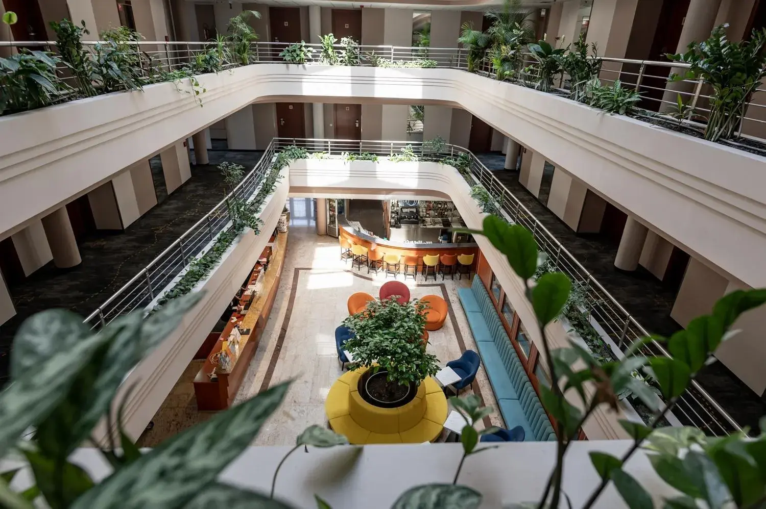 Lobby or reception in Airport Hotel Budapest Lobby or reception in Airport Hotel Budapest