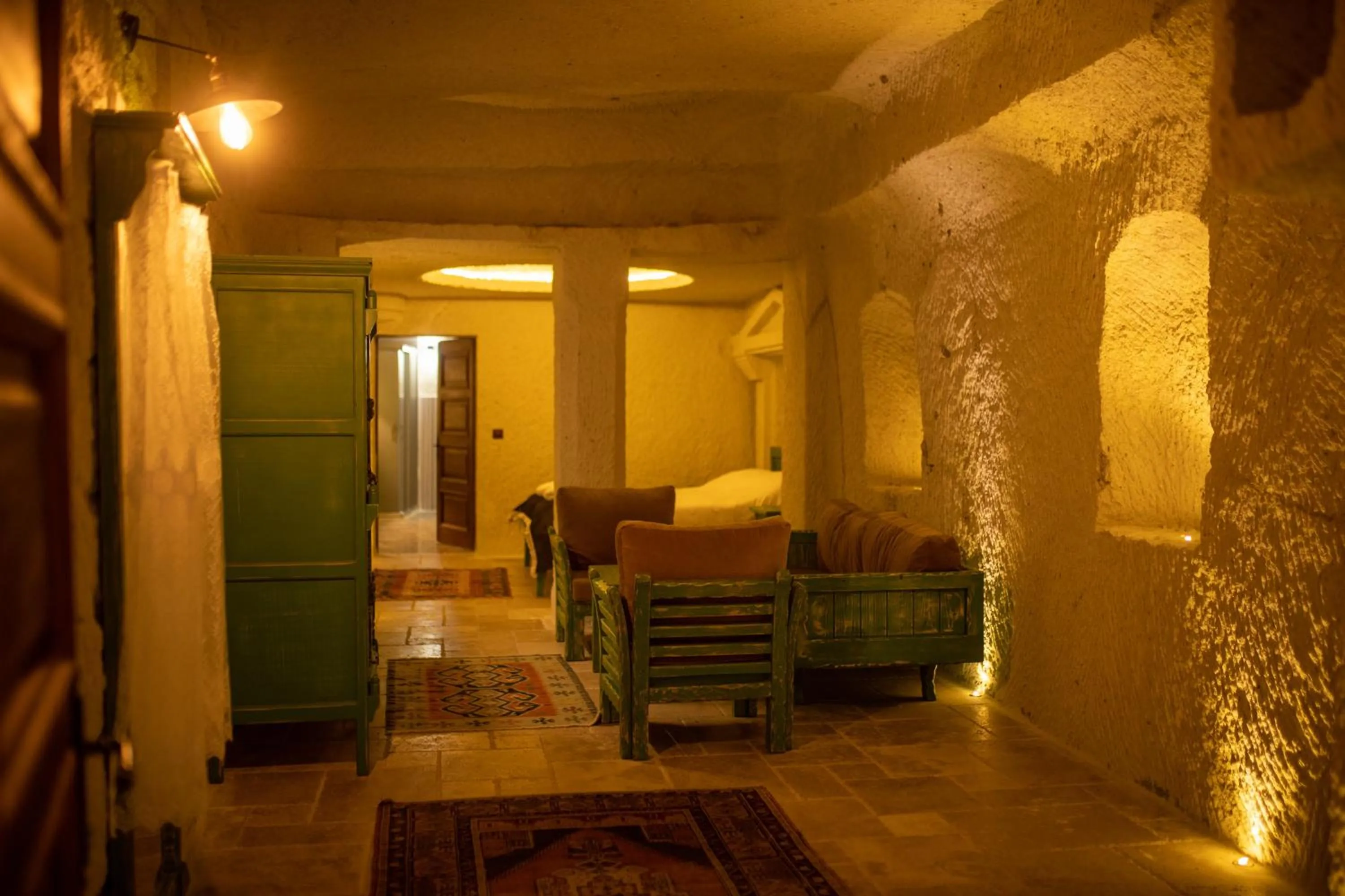 Living room in Pome Granate Cave Hotel