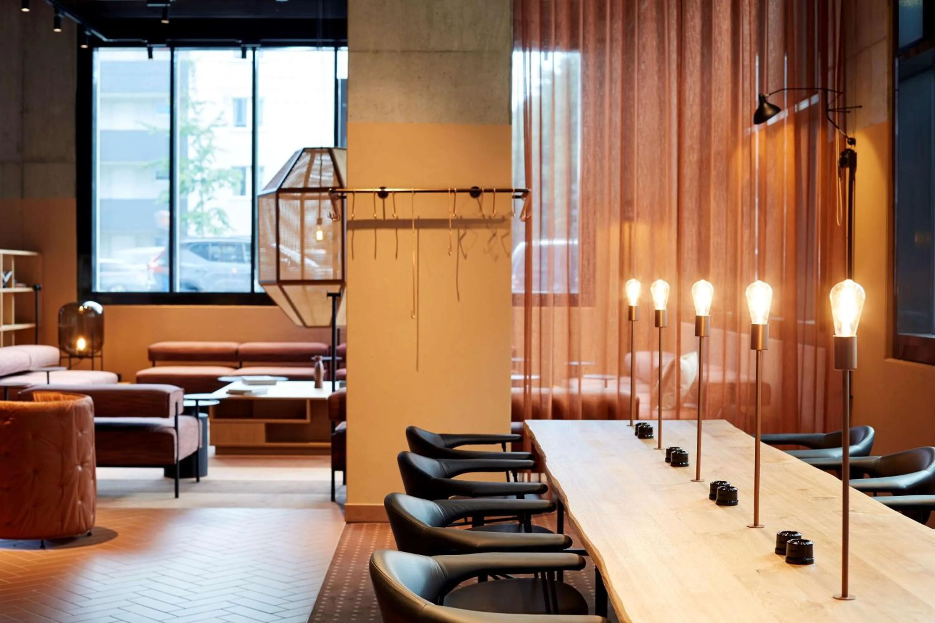 Lobby or reception in Scandic München Macherei