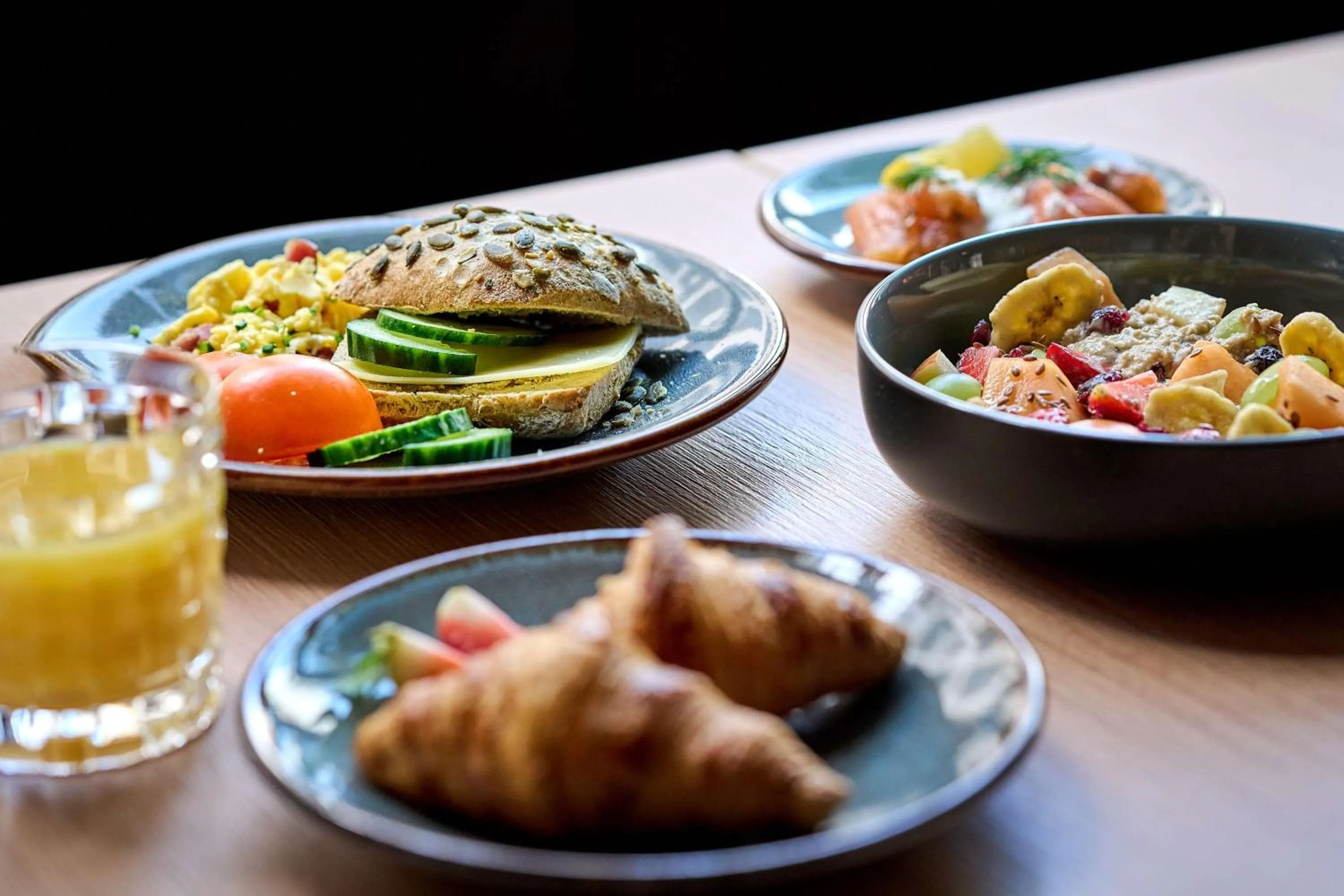 Breakfast in Scandic München Macherei