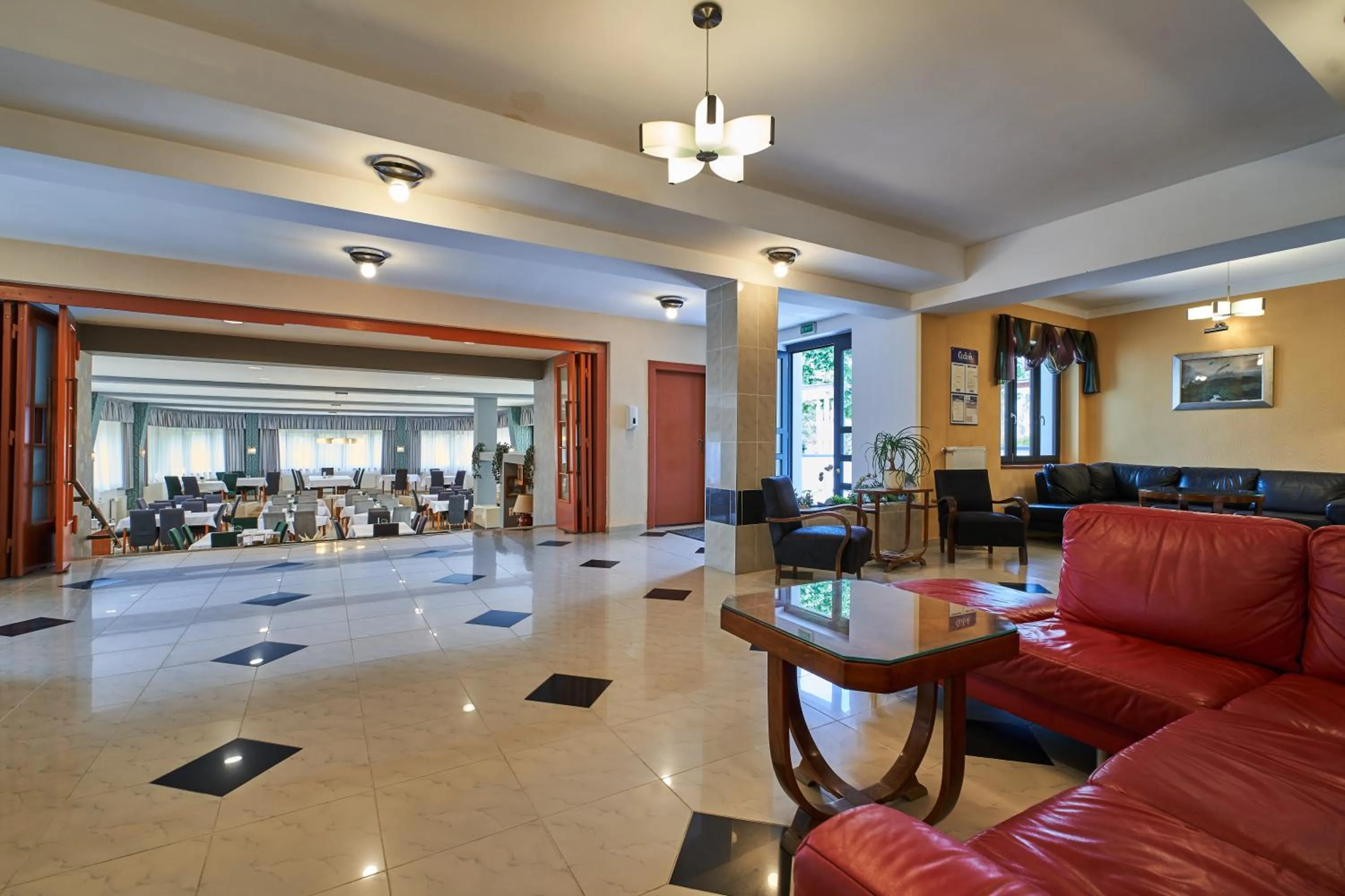 Lobby or reception in Hotel Korona