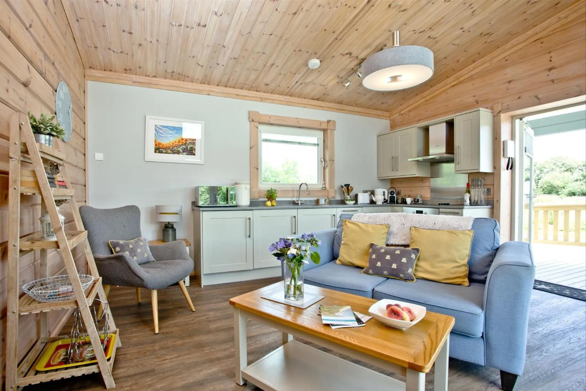 Living room in Broadpath, Great Field Lodges