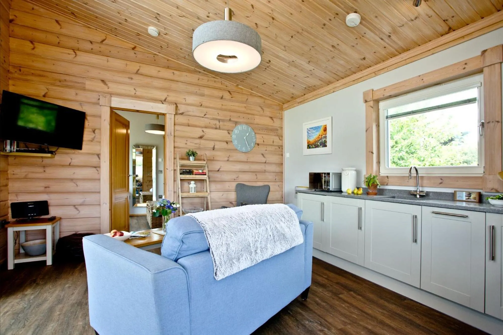 Living room in Broadpath, Great Field Lodges