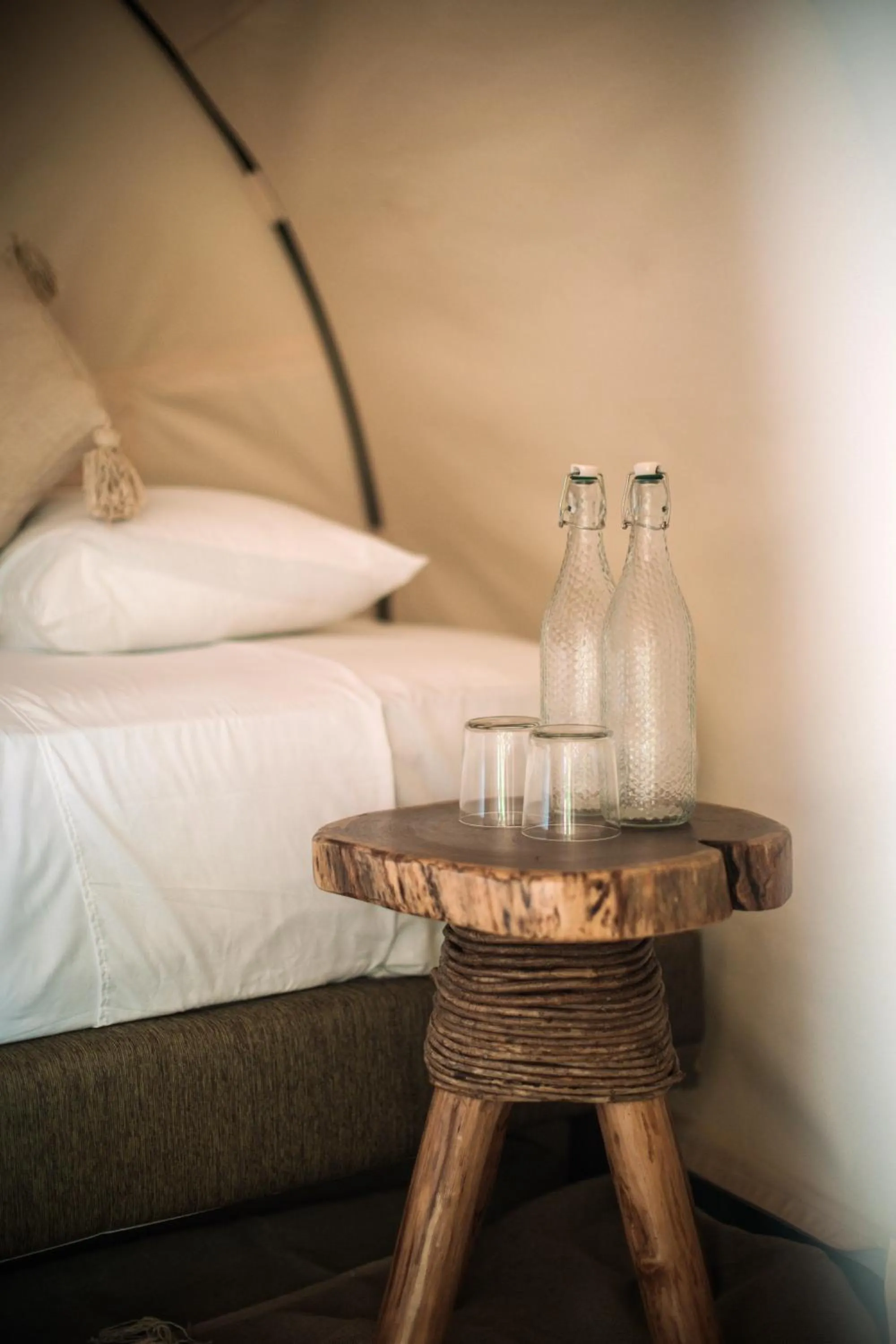 Bed in Uman Glamping & Cenote Tulum
