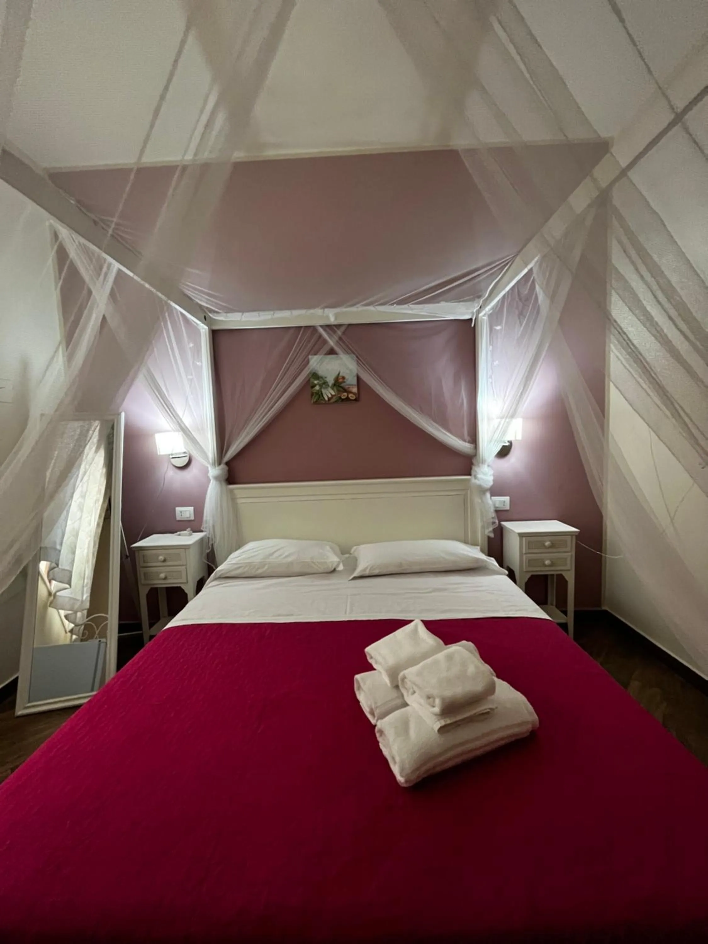 Bed in All’Anoneto B&B