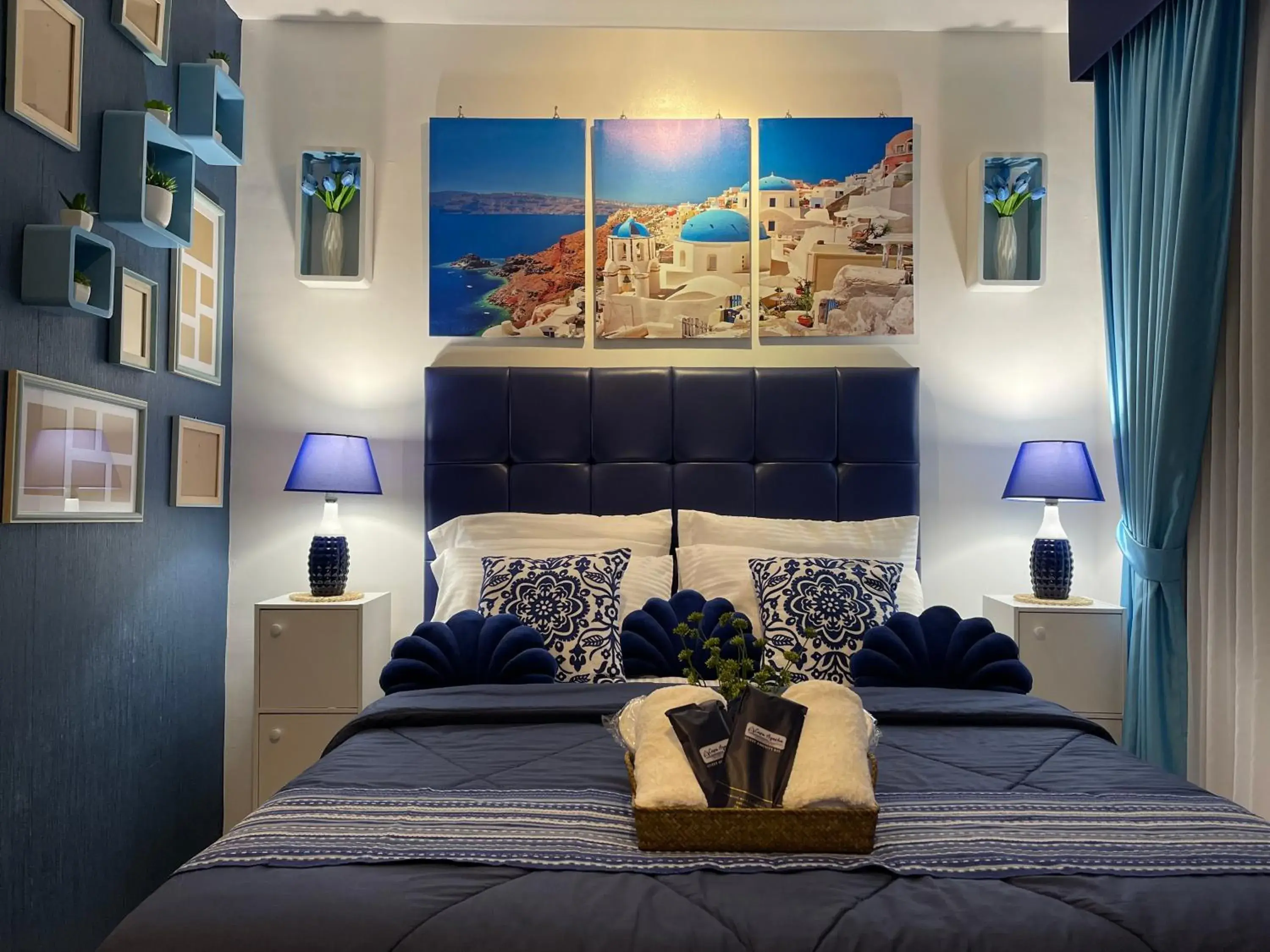 Bed in Casa Ayesha Sweet Staycation at La Bella Tagaytay Bed in Casa Ayesha Sweet Staycation at La Bella Tagaytay