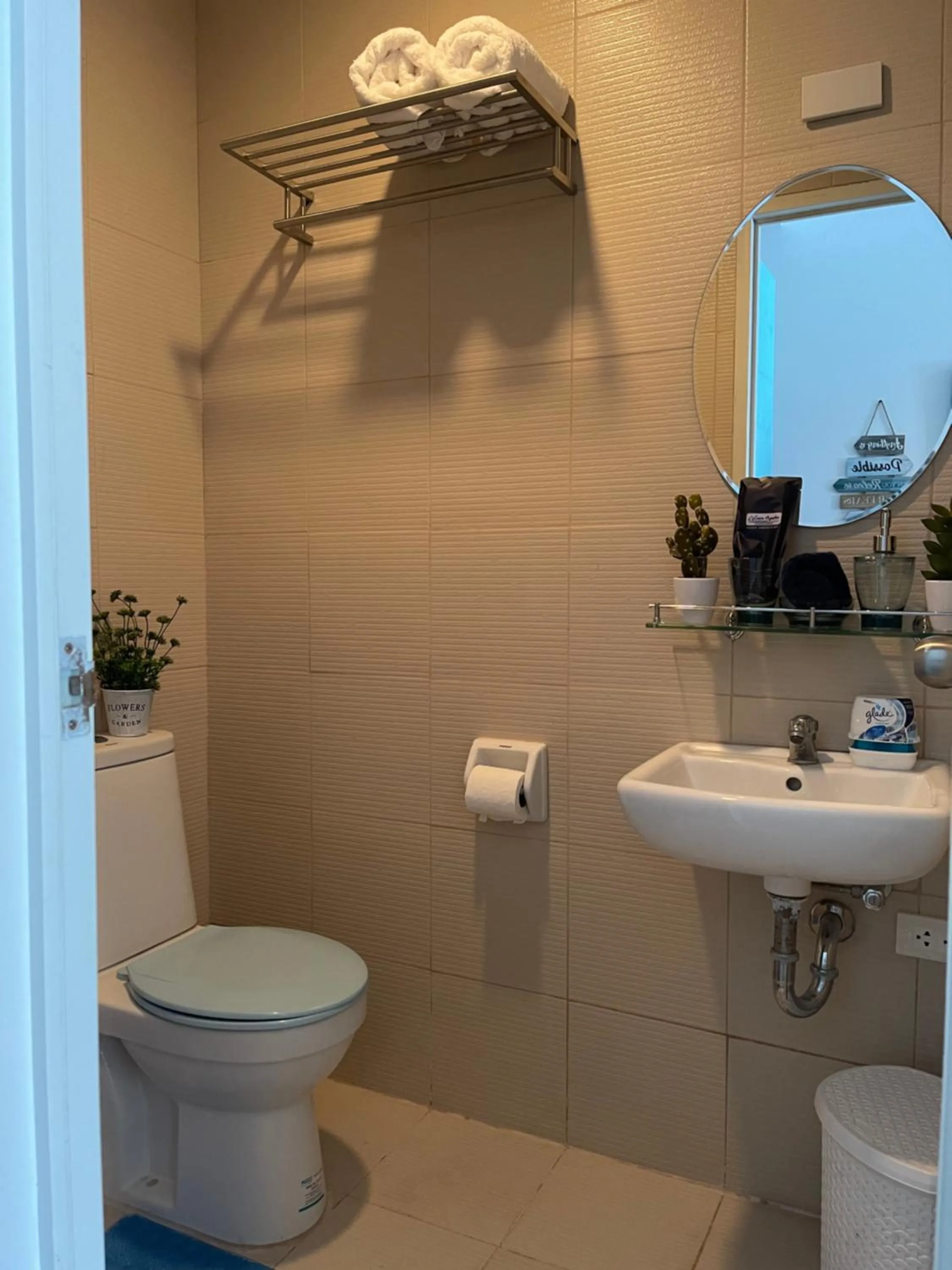 Bathroom in Casa Ayesha Sweet Staycation at La Bella Tagaytay