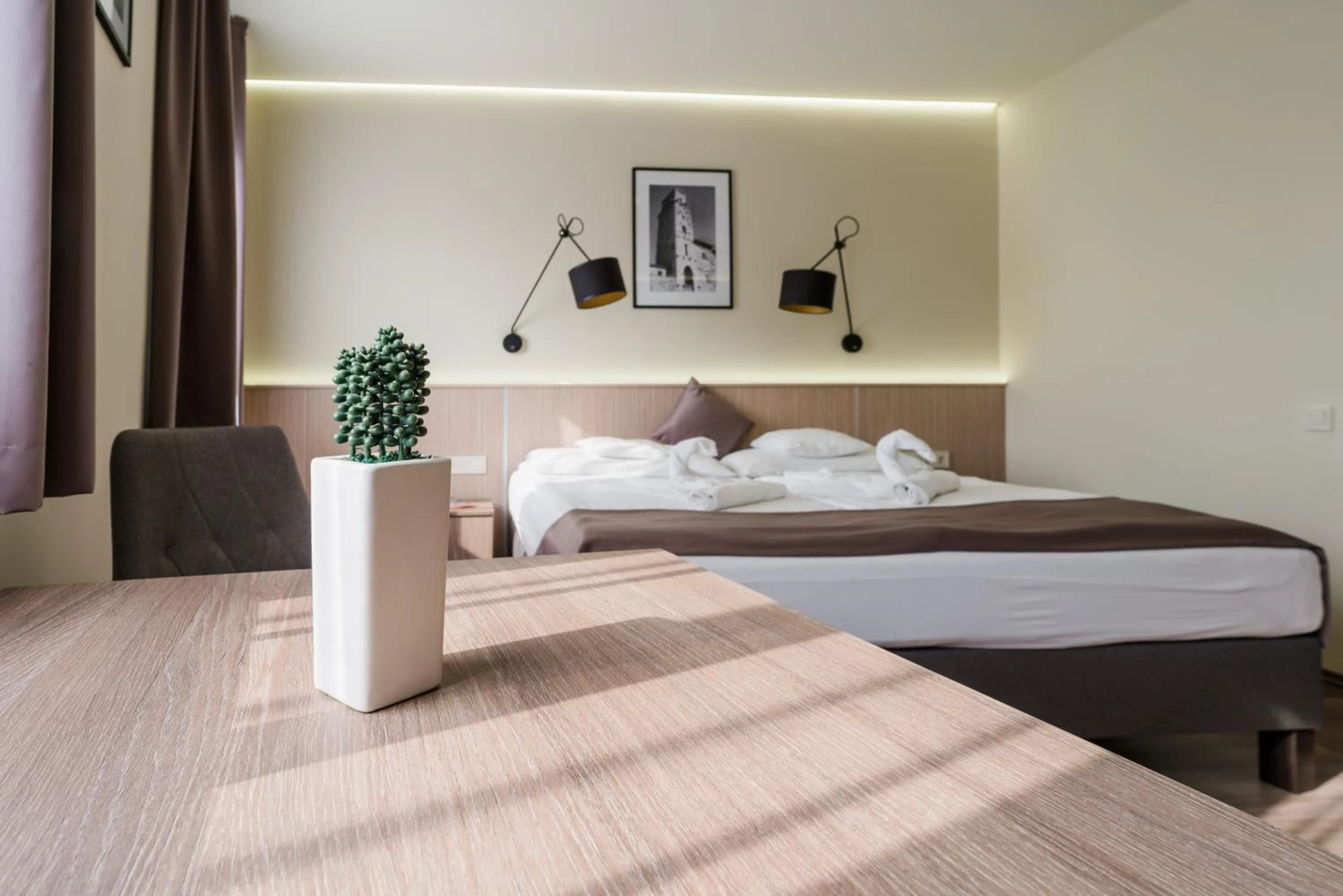 Bed in Amstel Hattyú Panzió -Érintésmentes bejelentkezés