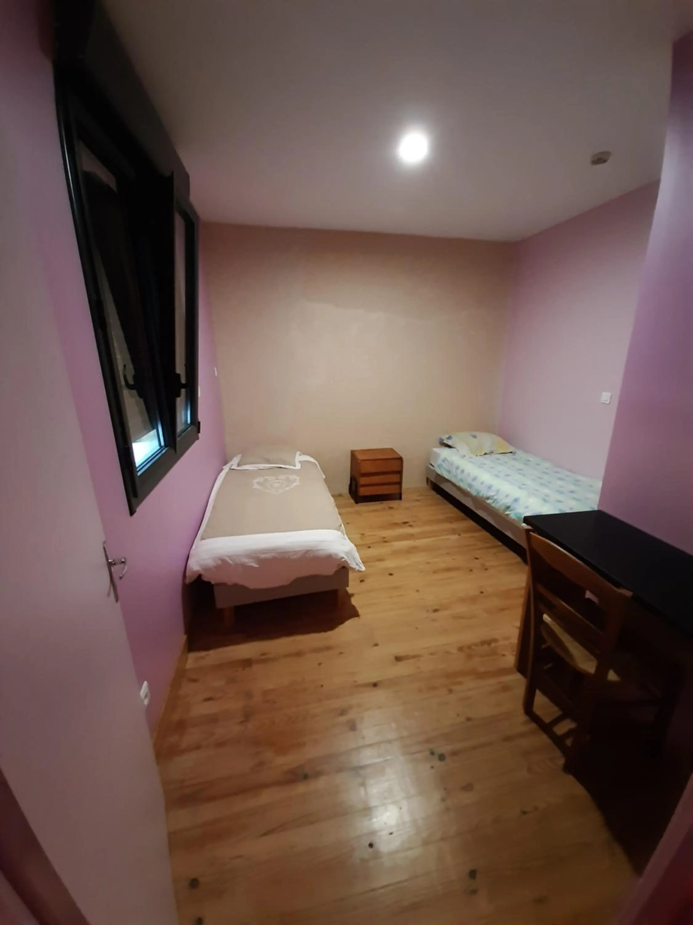 Bed in GITE AUBERGE EDELWEISS