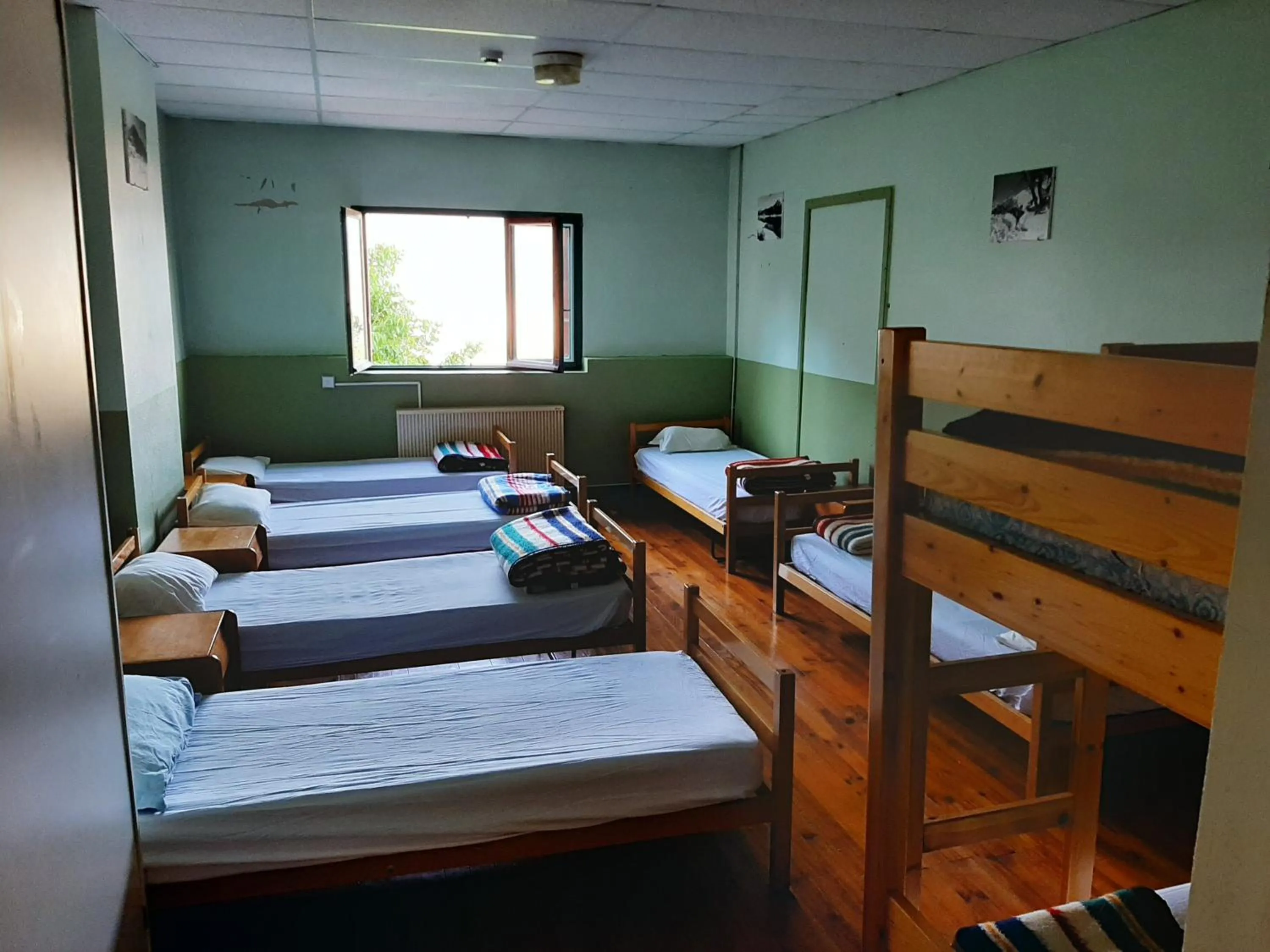 Bed in GITE AUBERGE EDELWEISS