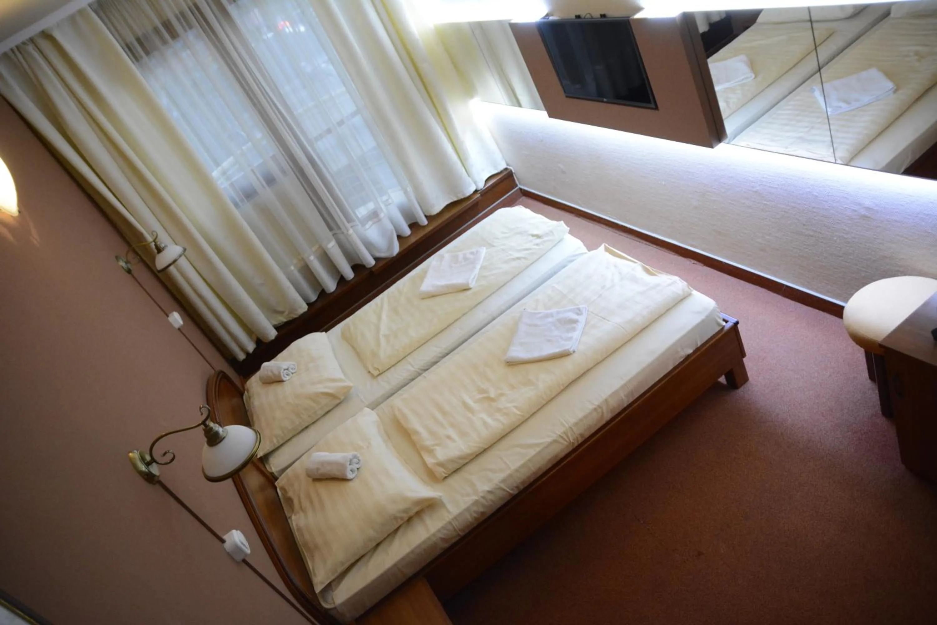 Bed in Hotel Minerva