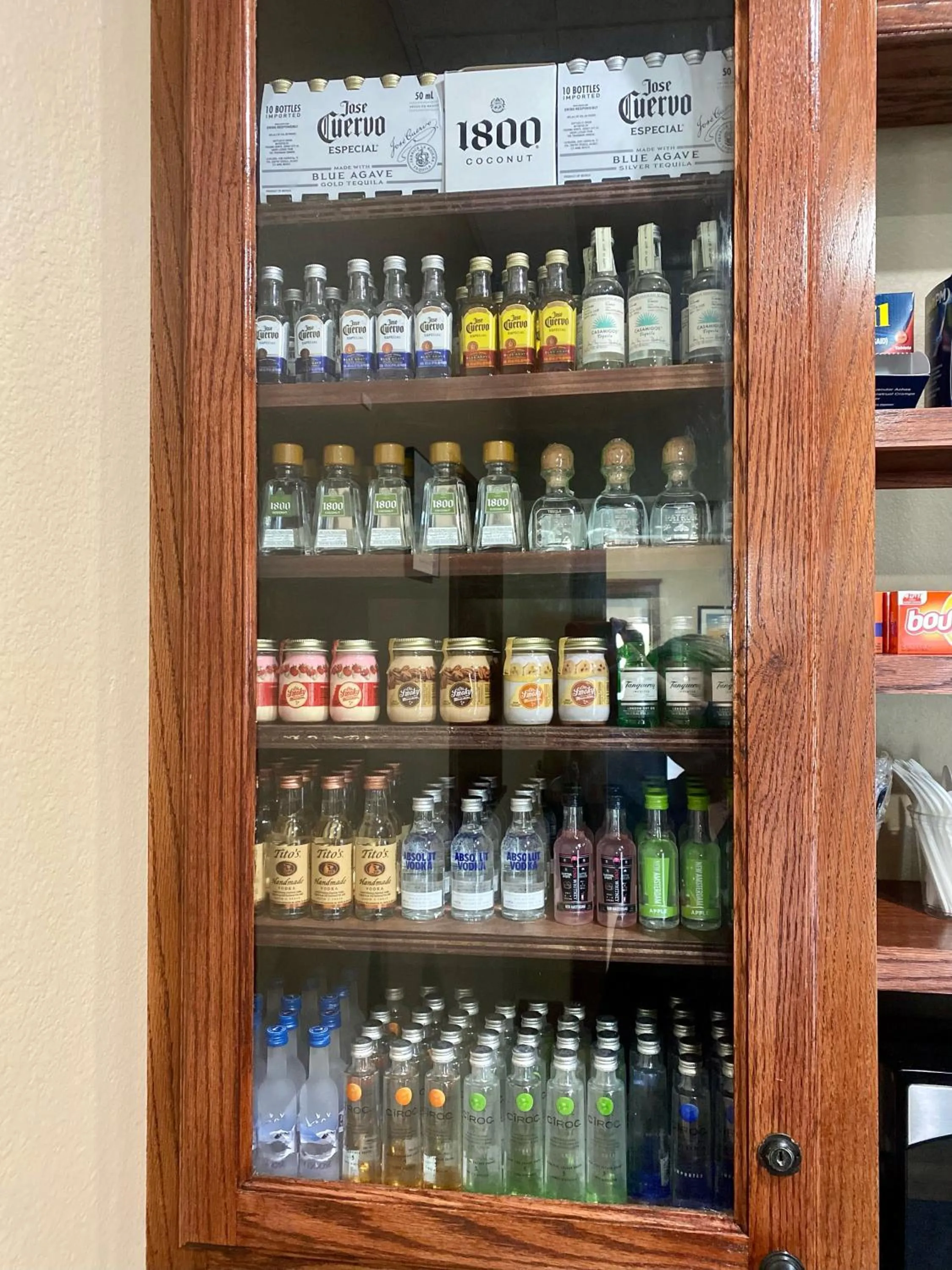 Alcoholic drinks in Comfort Suites West Monroe near Ike Hamilton Expo Center