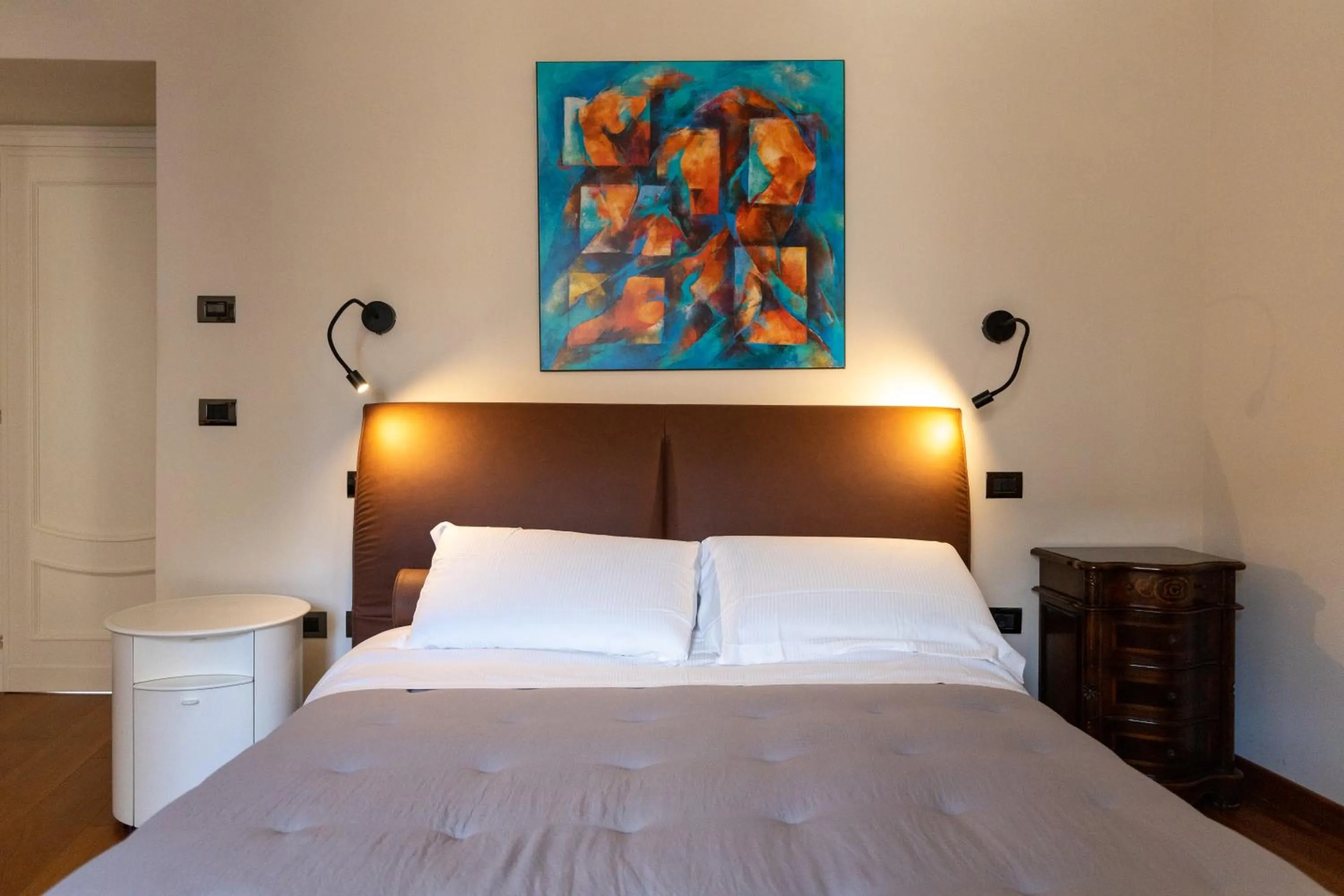 Bedroom, Bed in Residenza San Flaviano, Relais di Charme