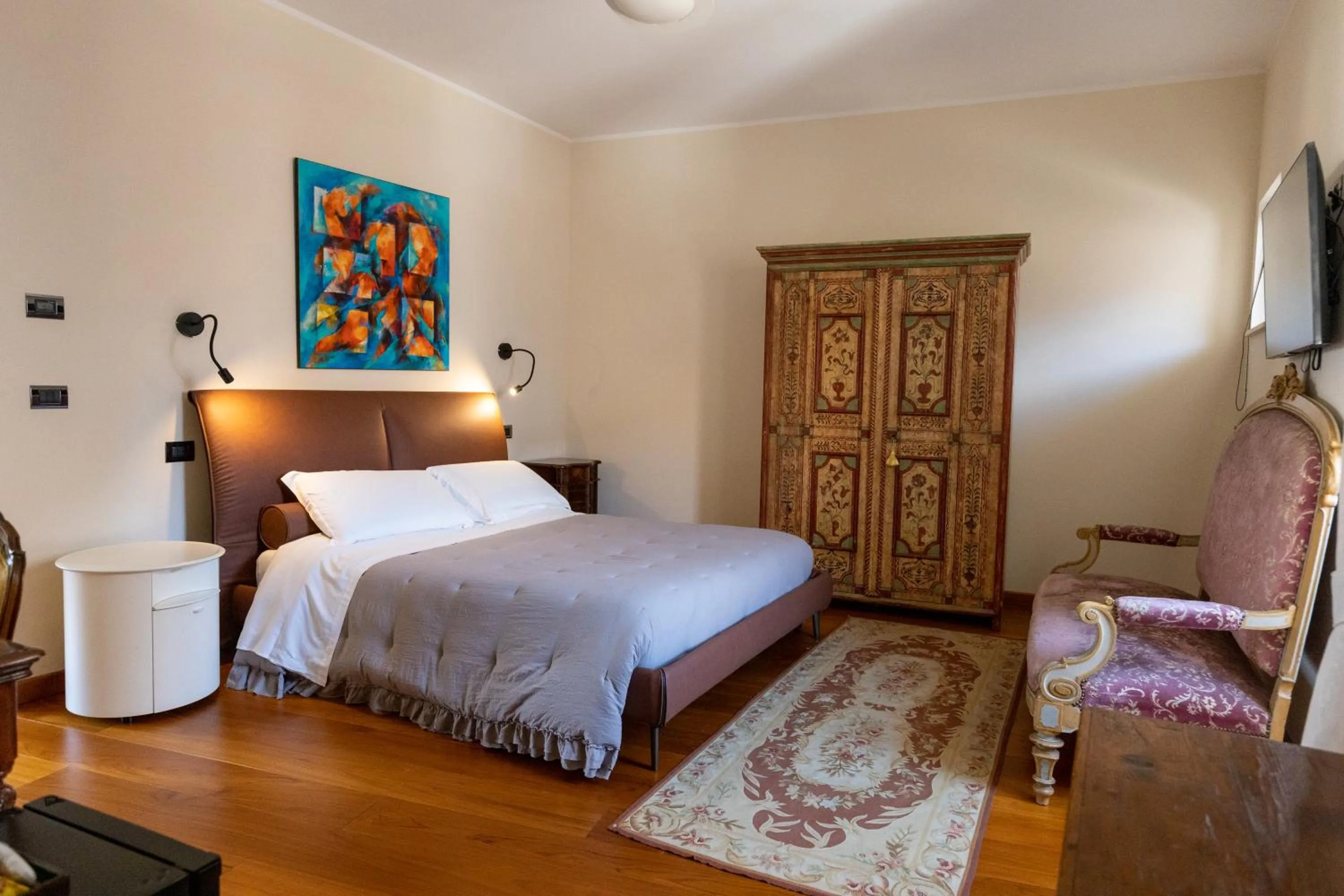 Photo of the whole room, Bed in Residenza San Flaviano, Relais di Charme
