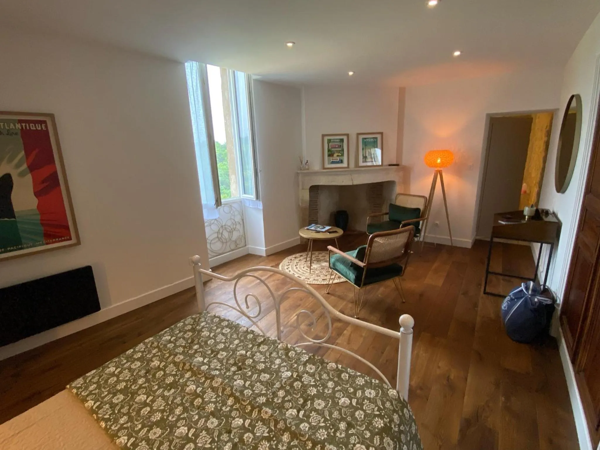 Bed in Le Prieuré de Saint Pierre