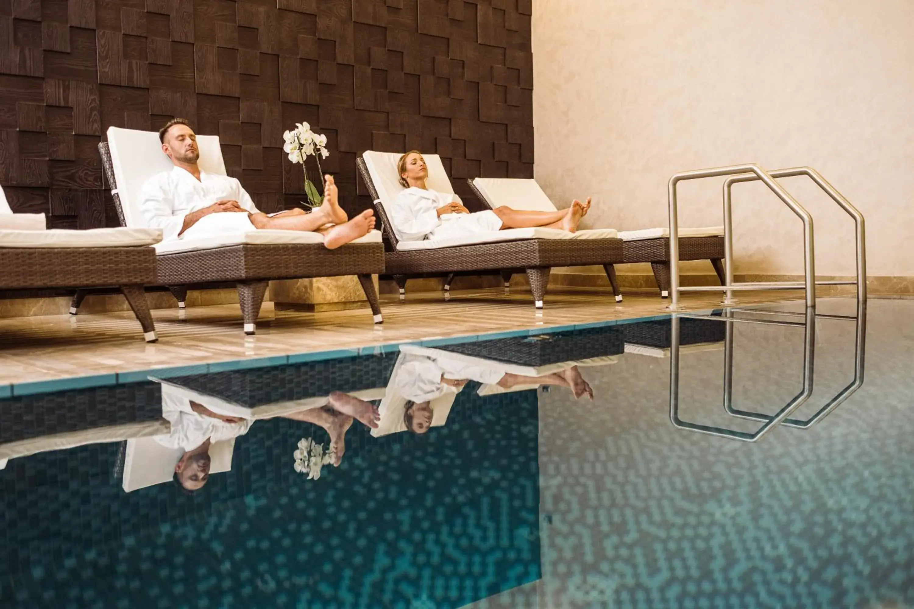 Swimming pool in InterContinental Budapest by IHG Swimming pool in InterContinental Budapest by IHG