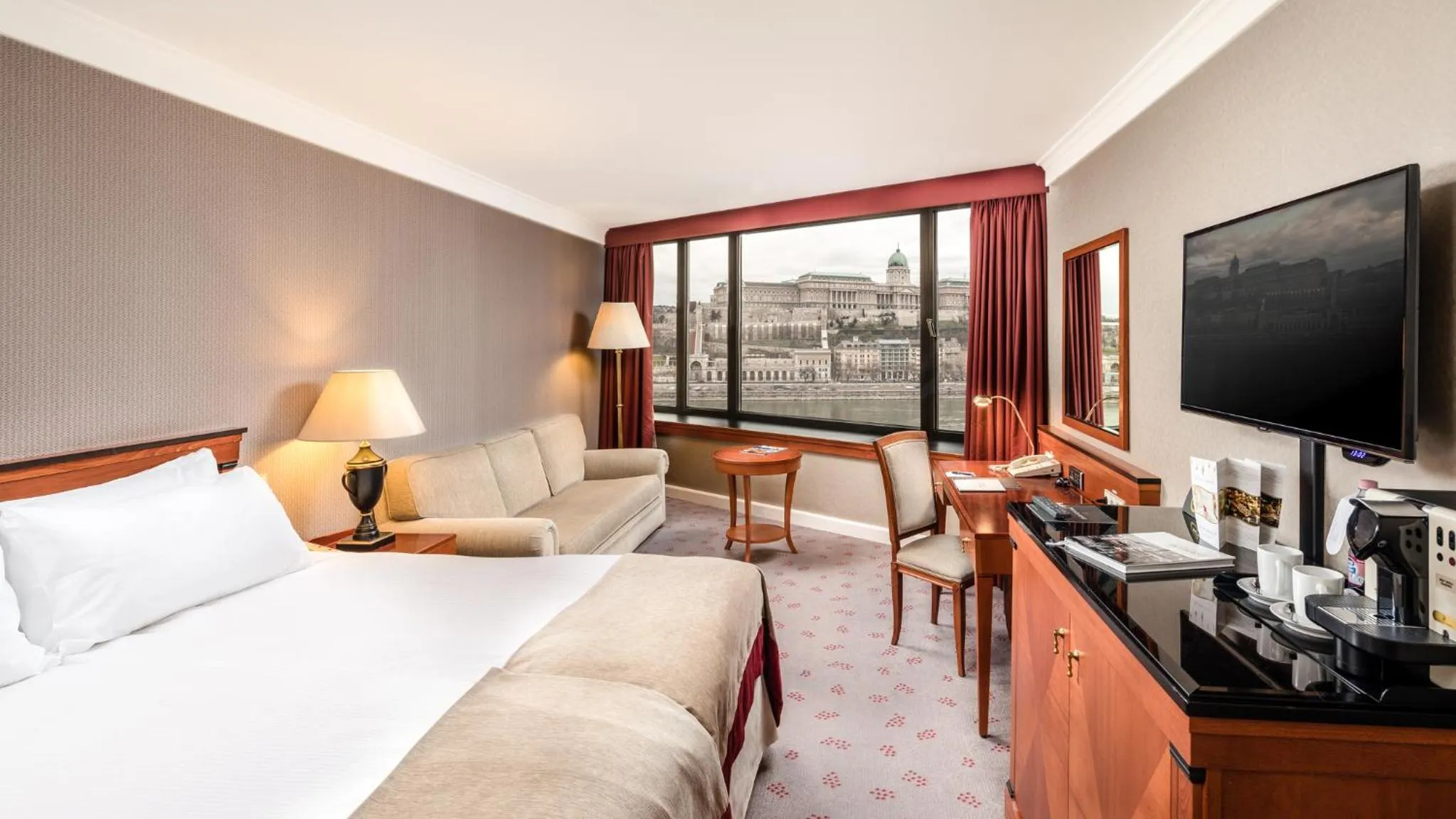 Bed in InterContinental Budapest by IHG