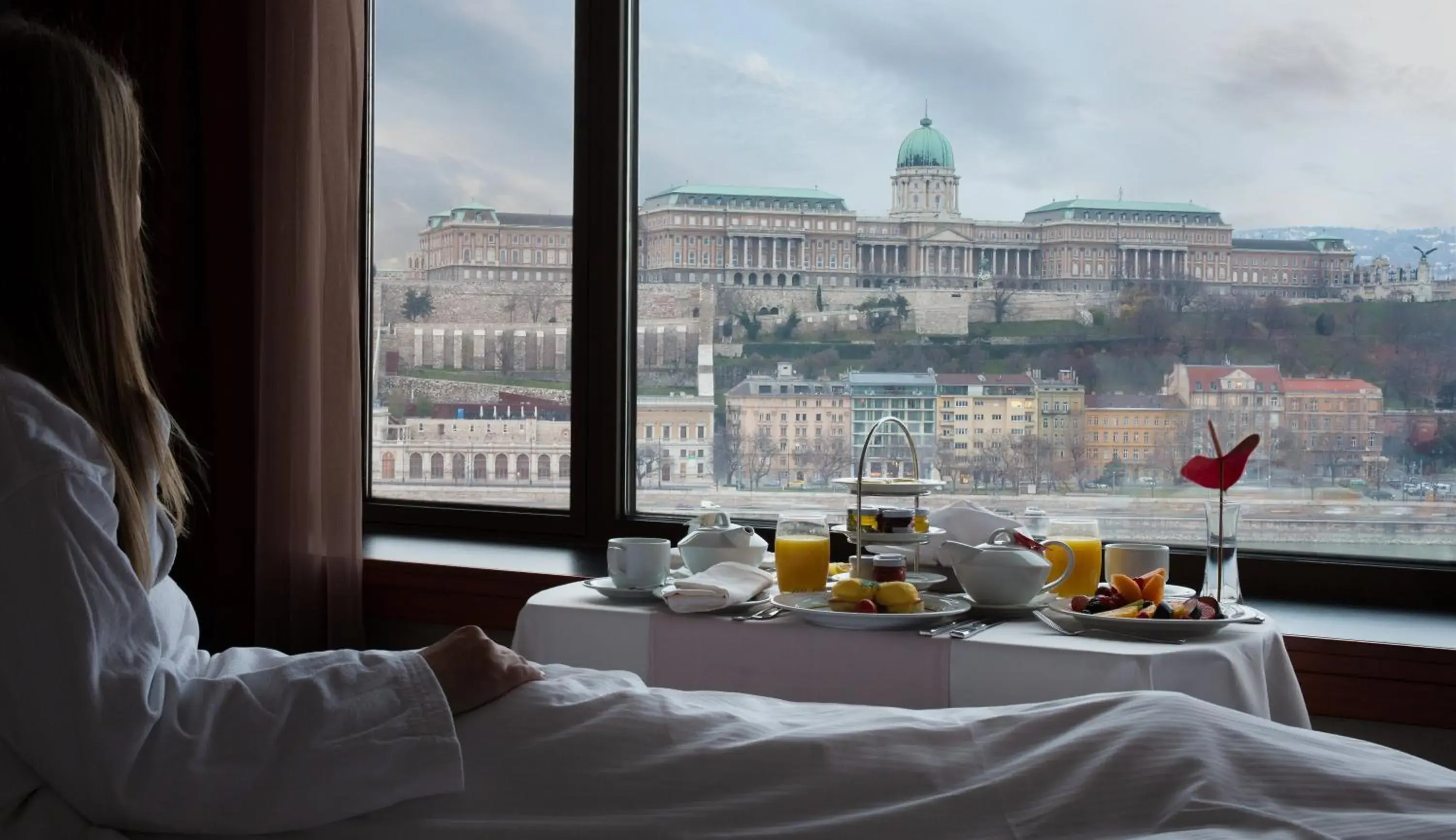 Property building, Bed in InterContinental Budapest by IHG Property building, Bed in InterContinental Budapest by IHG