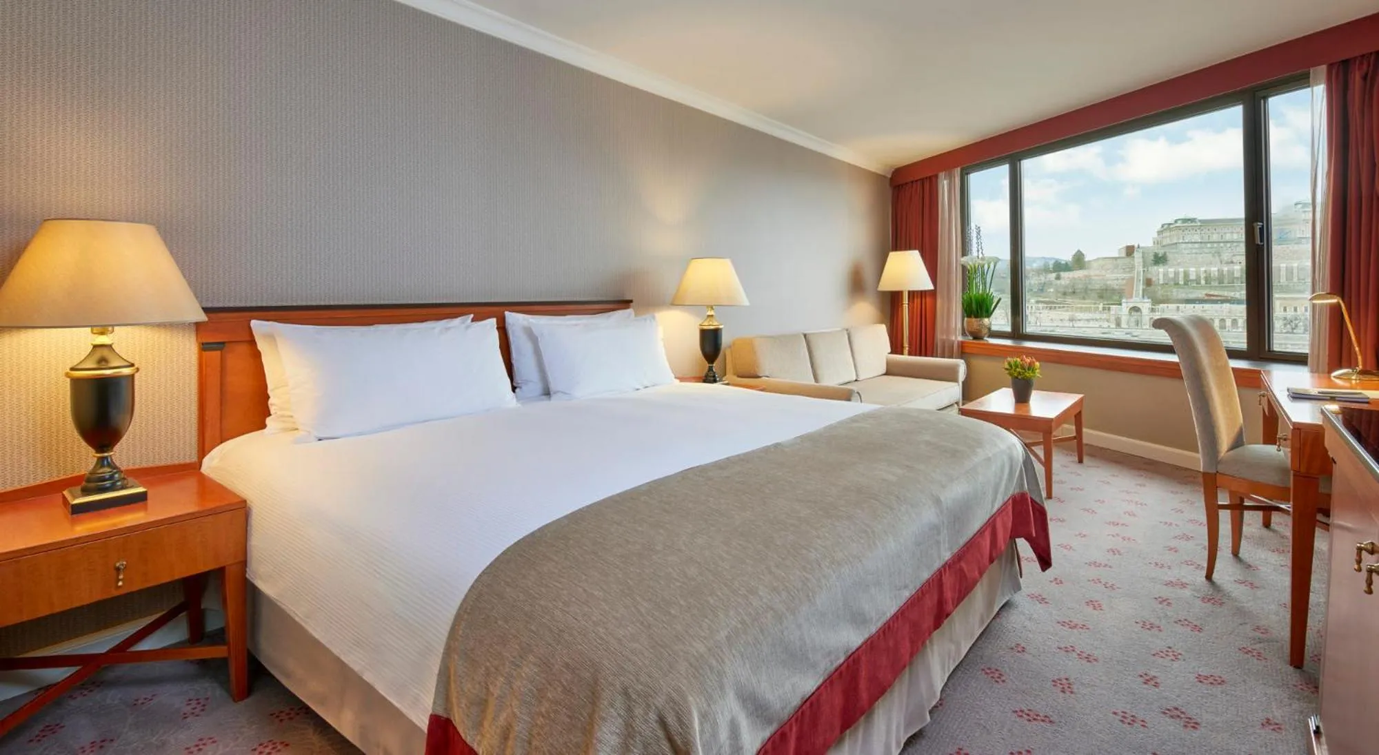 Bed in InterContinental Budapest by IHG