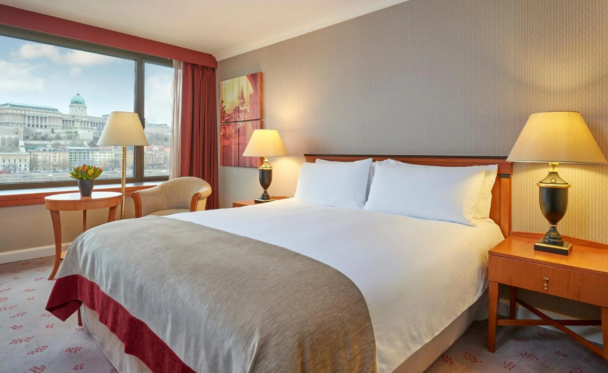 Bed in InterContinental Budapest by IHG