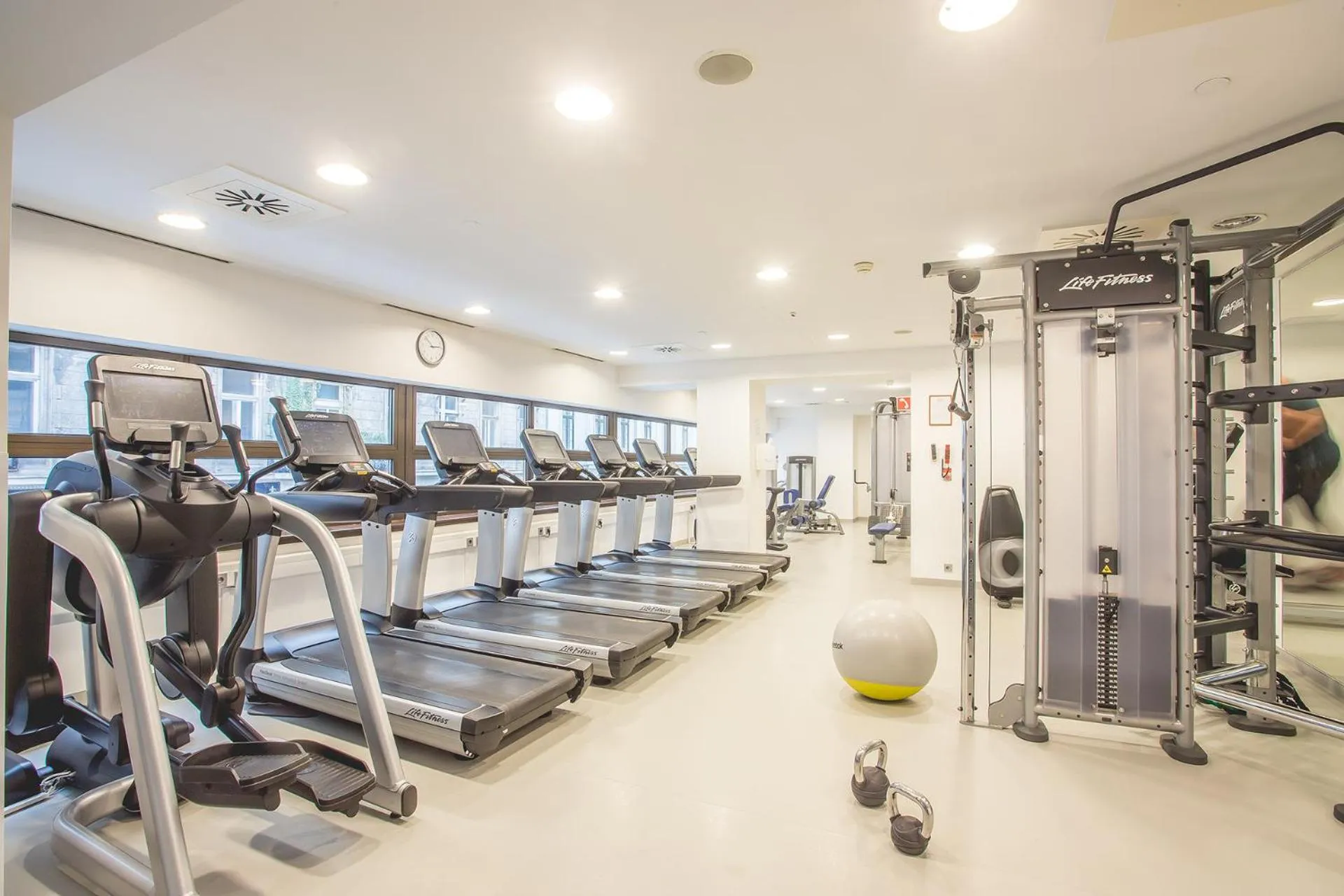 Fitness centre/facilities in InterContinental Budapest by IHG