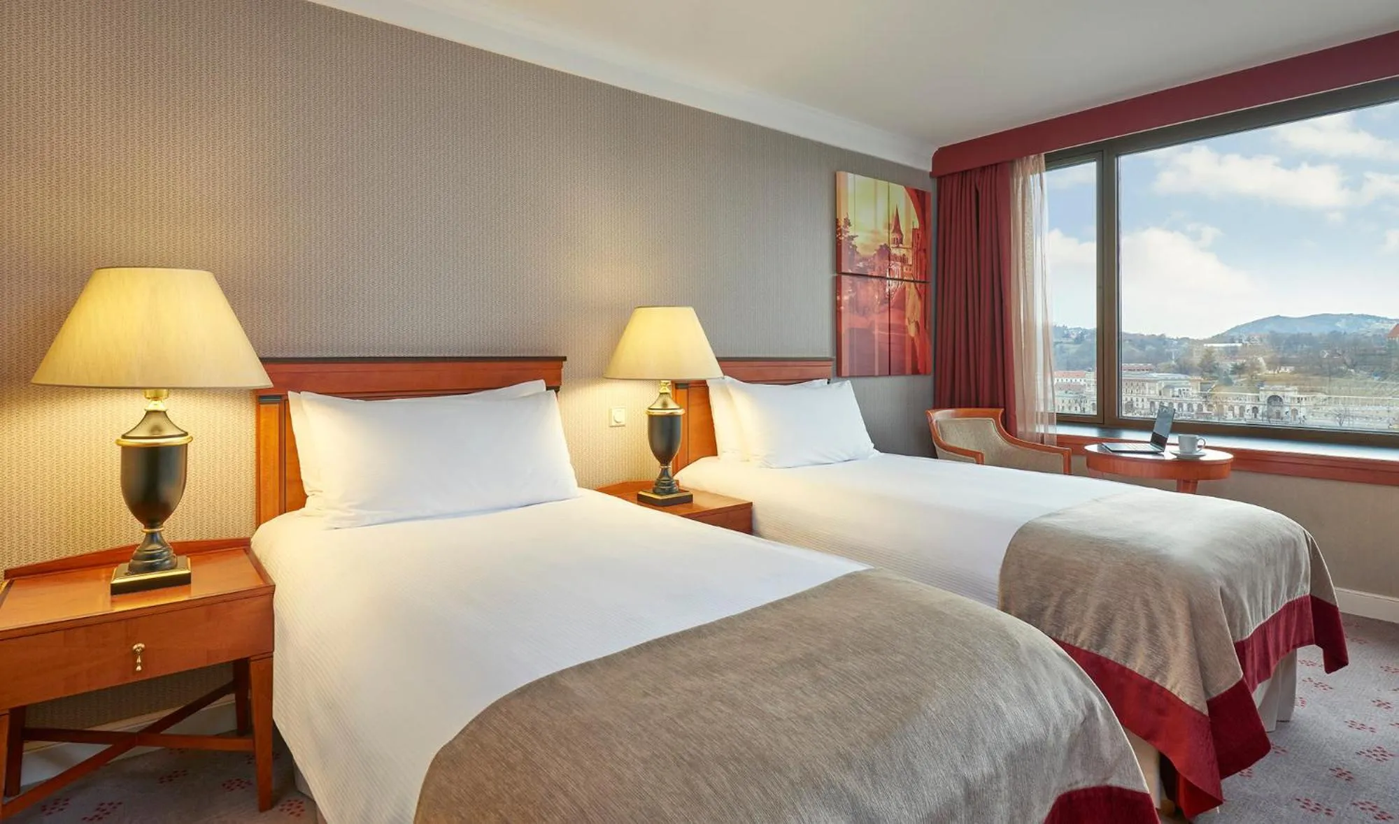 Bed in InterContinental Budapest by IHG