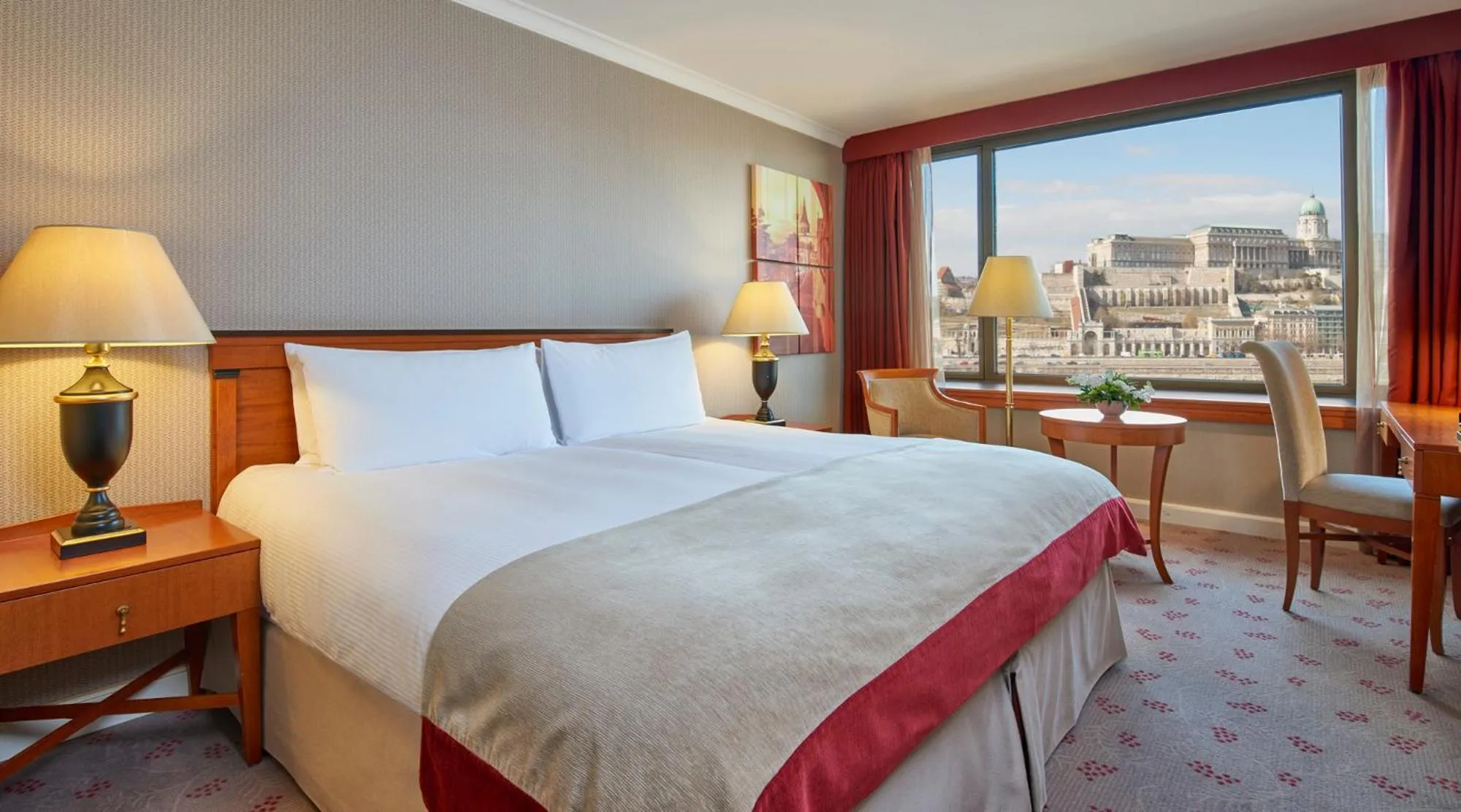 Bed in InterContinental Budapest by IHG