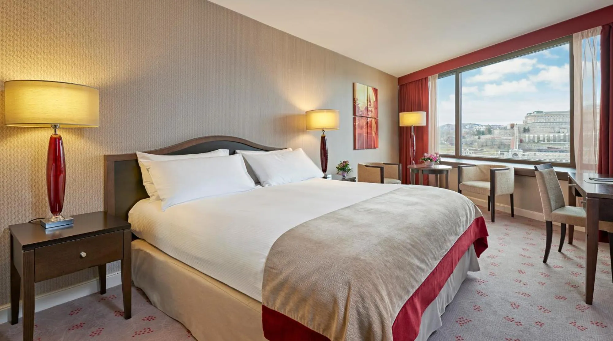 Bed in InterContinental Budapest by IHG