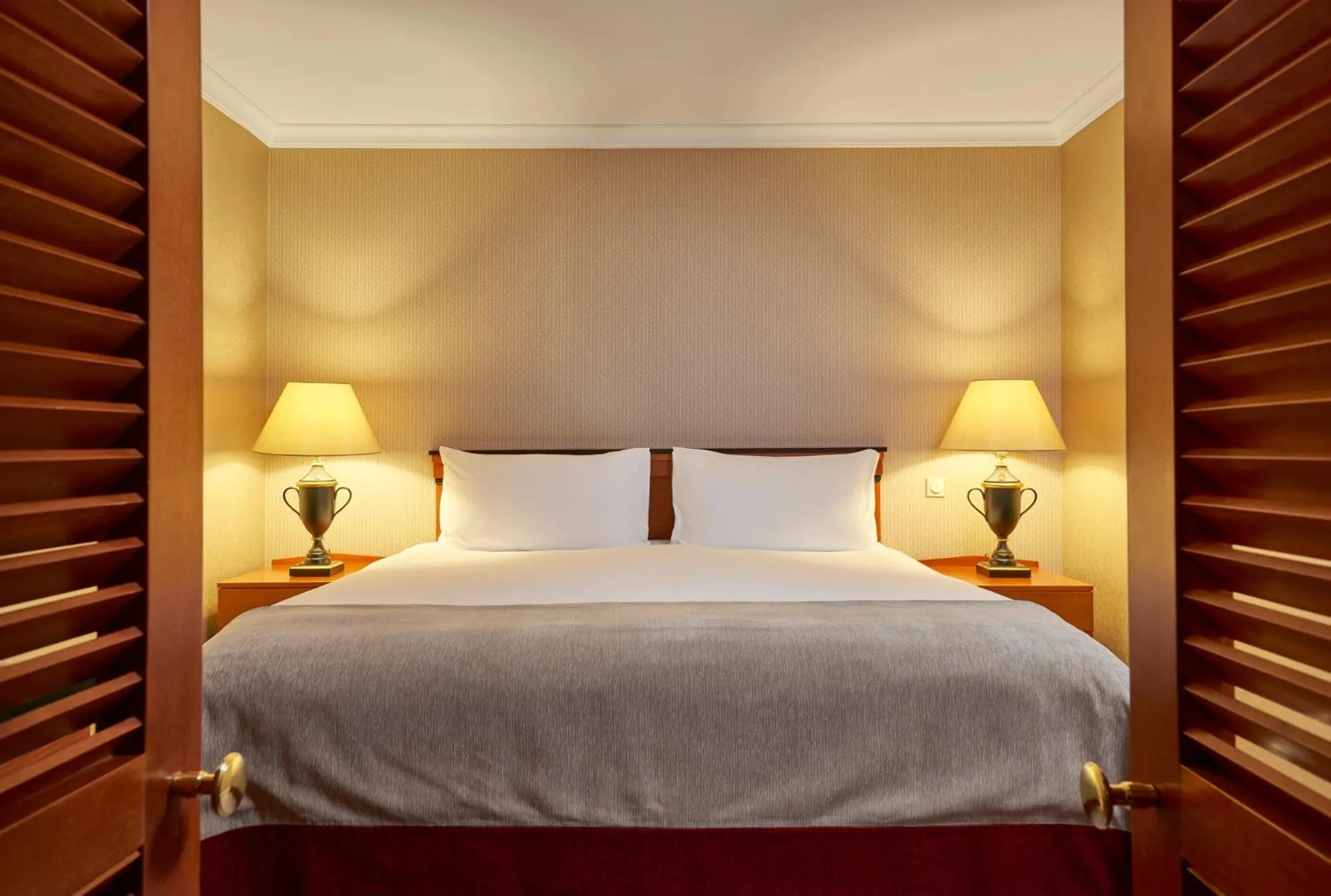 Bed in InterContinental Budapest by IHG