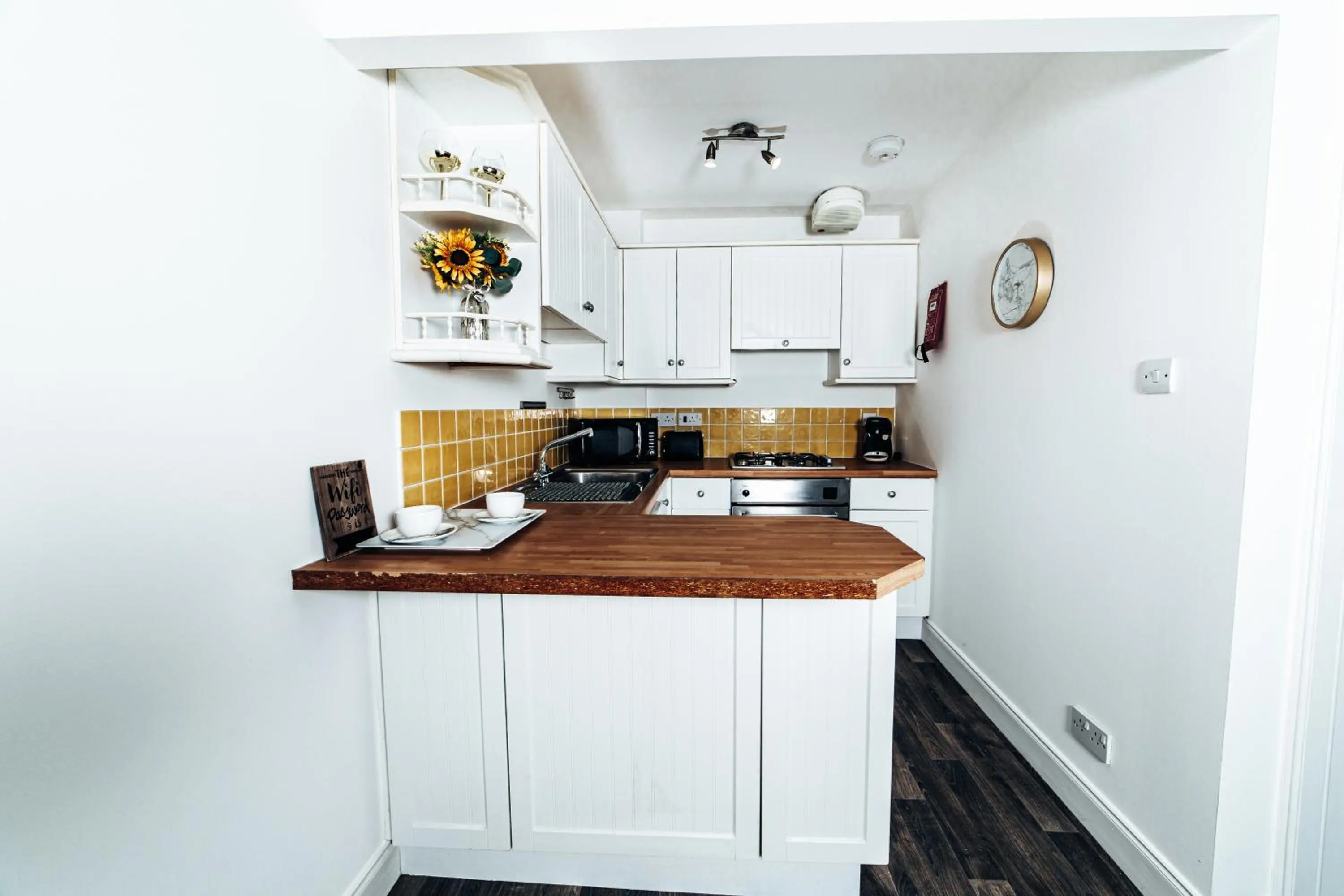 Kitchen or kitchenette in Princes Street Apartment