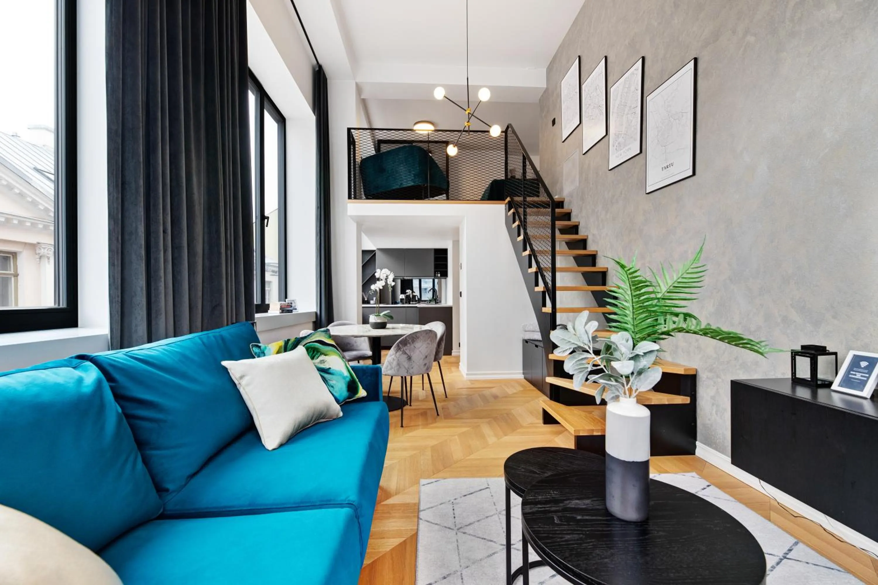 Living room in Bob W Tartu Old Town