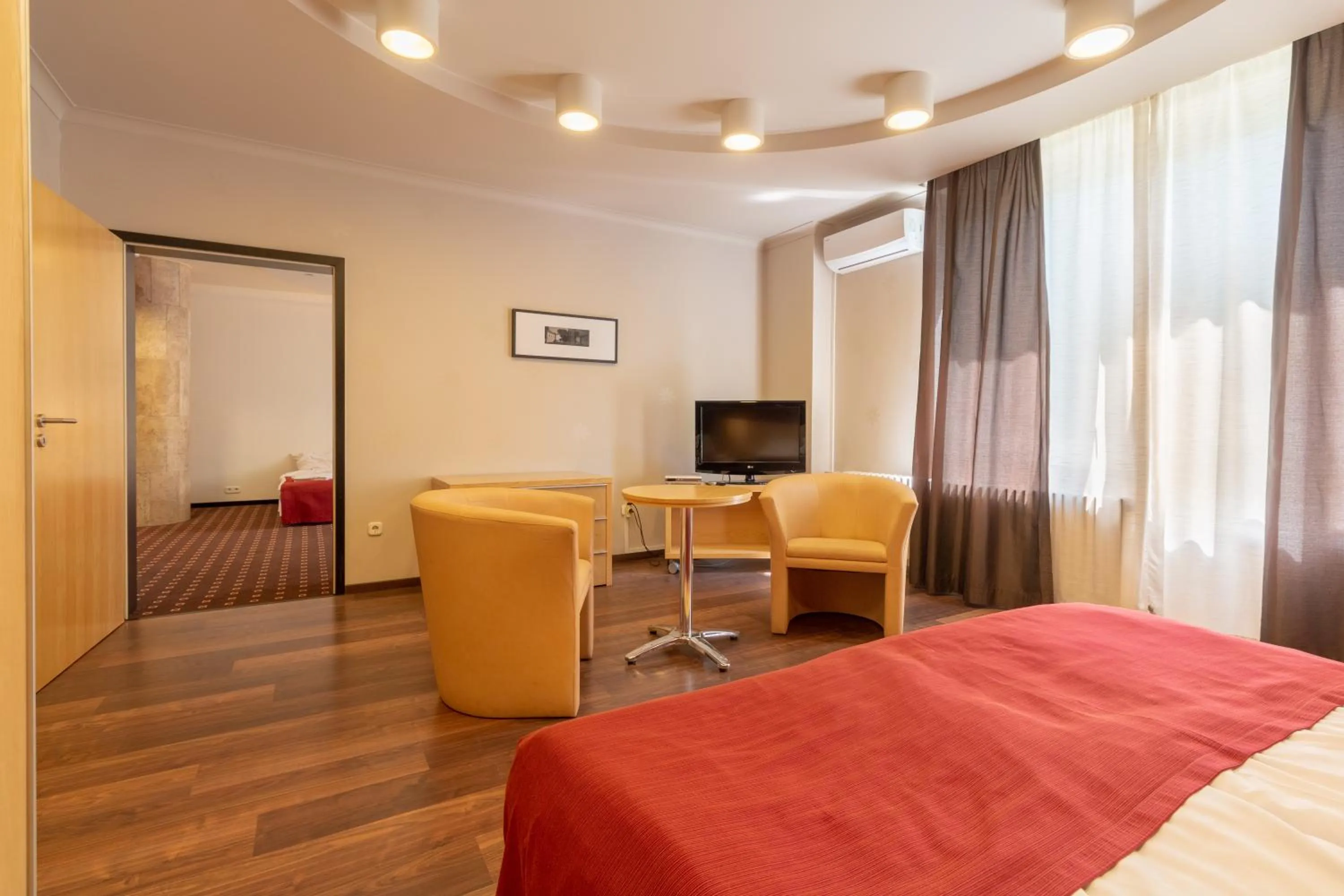 Bed in Hotel Laterum