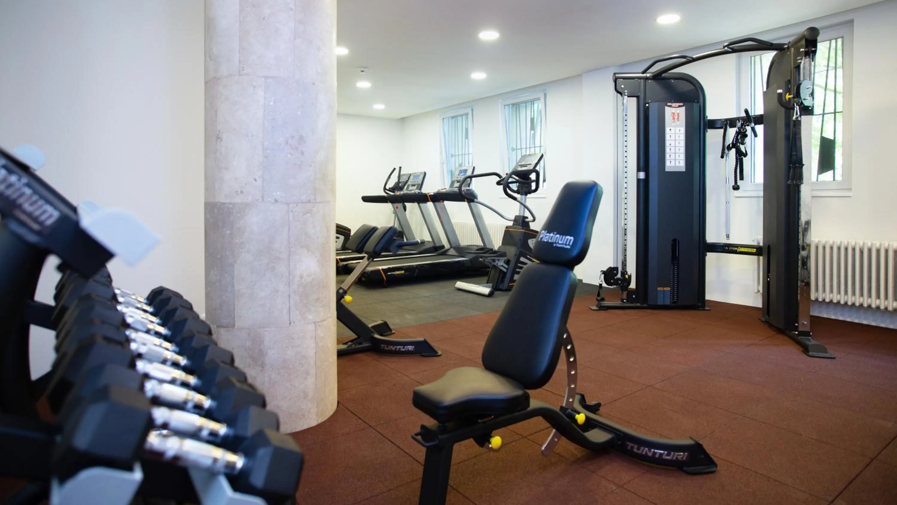 Fitness centre/facilities in Hotel Laterum