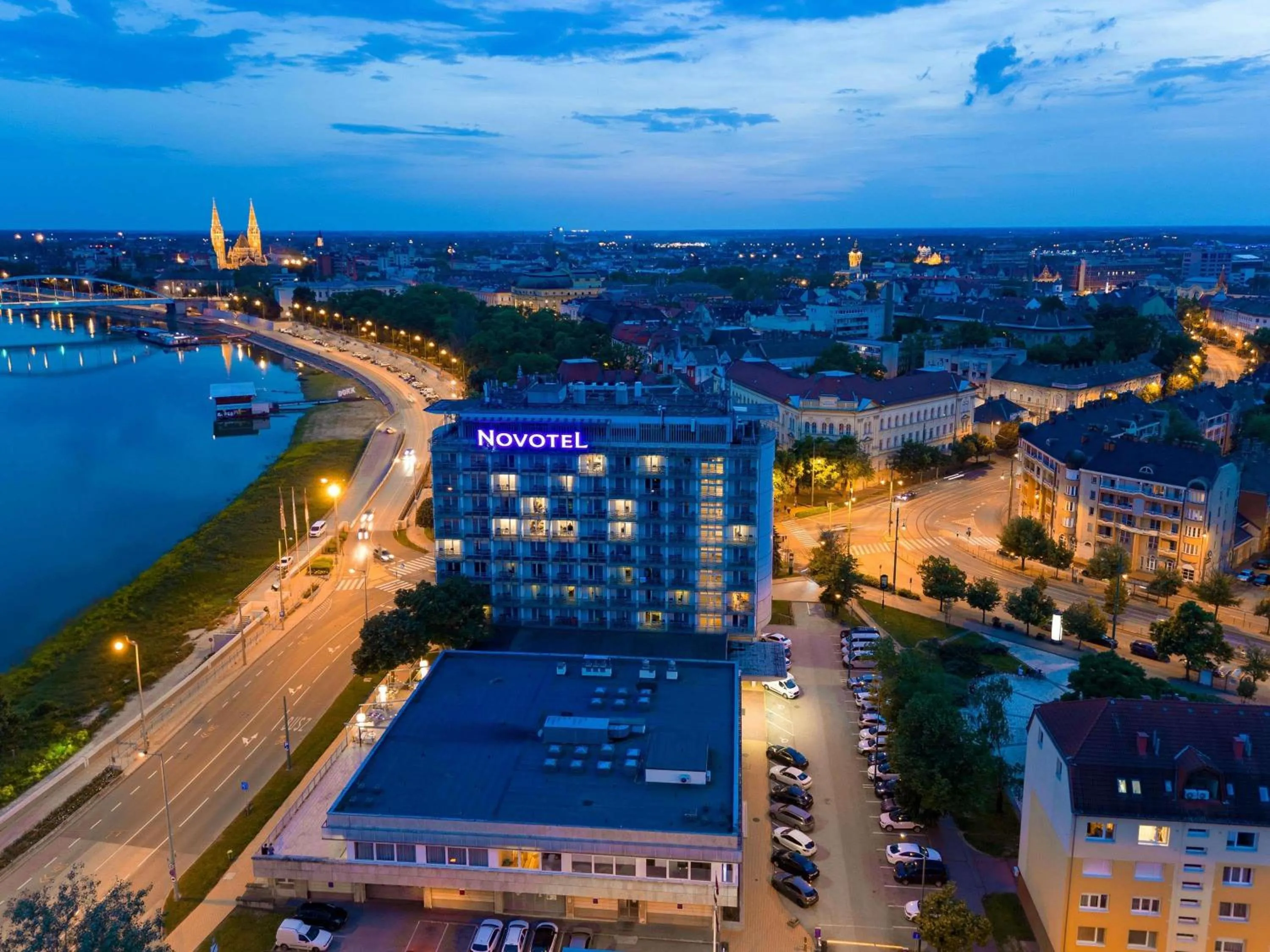 Property building in Novotel Szeged